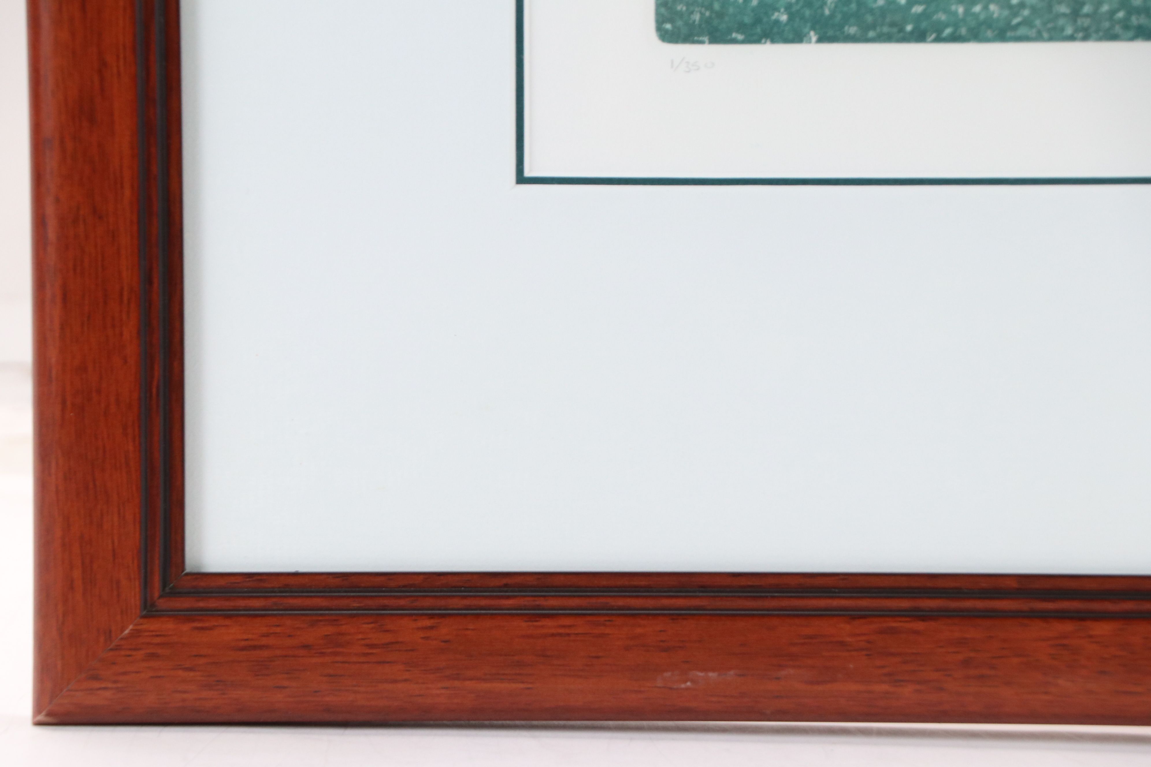 Arnold Iger Etching with Aquatint "View to the East," 1988