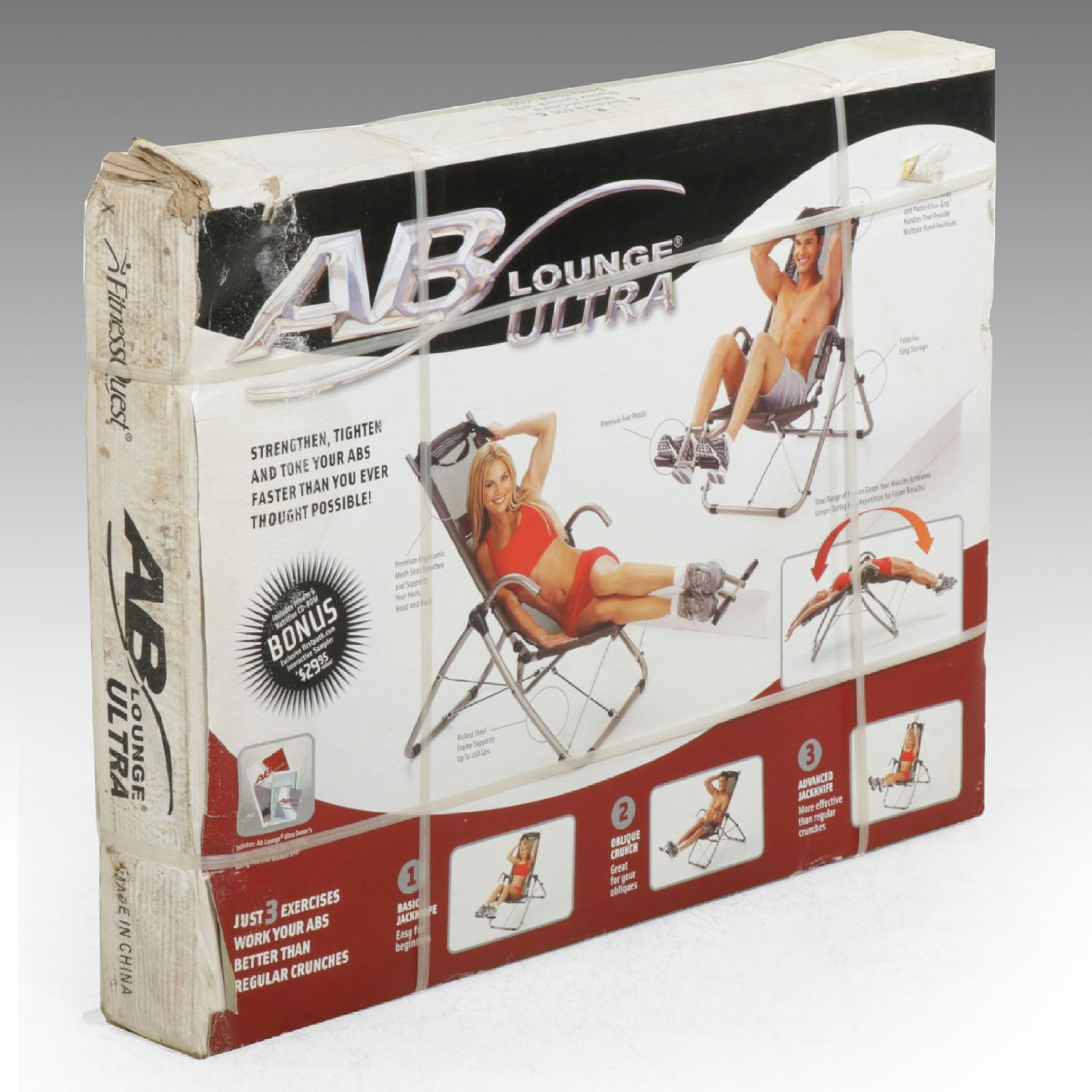 AB Lounge Ultra Abdominal Exercise Chair
