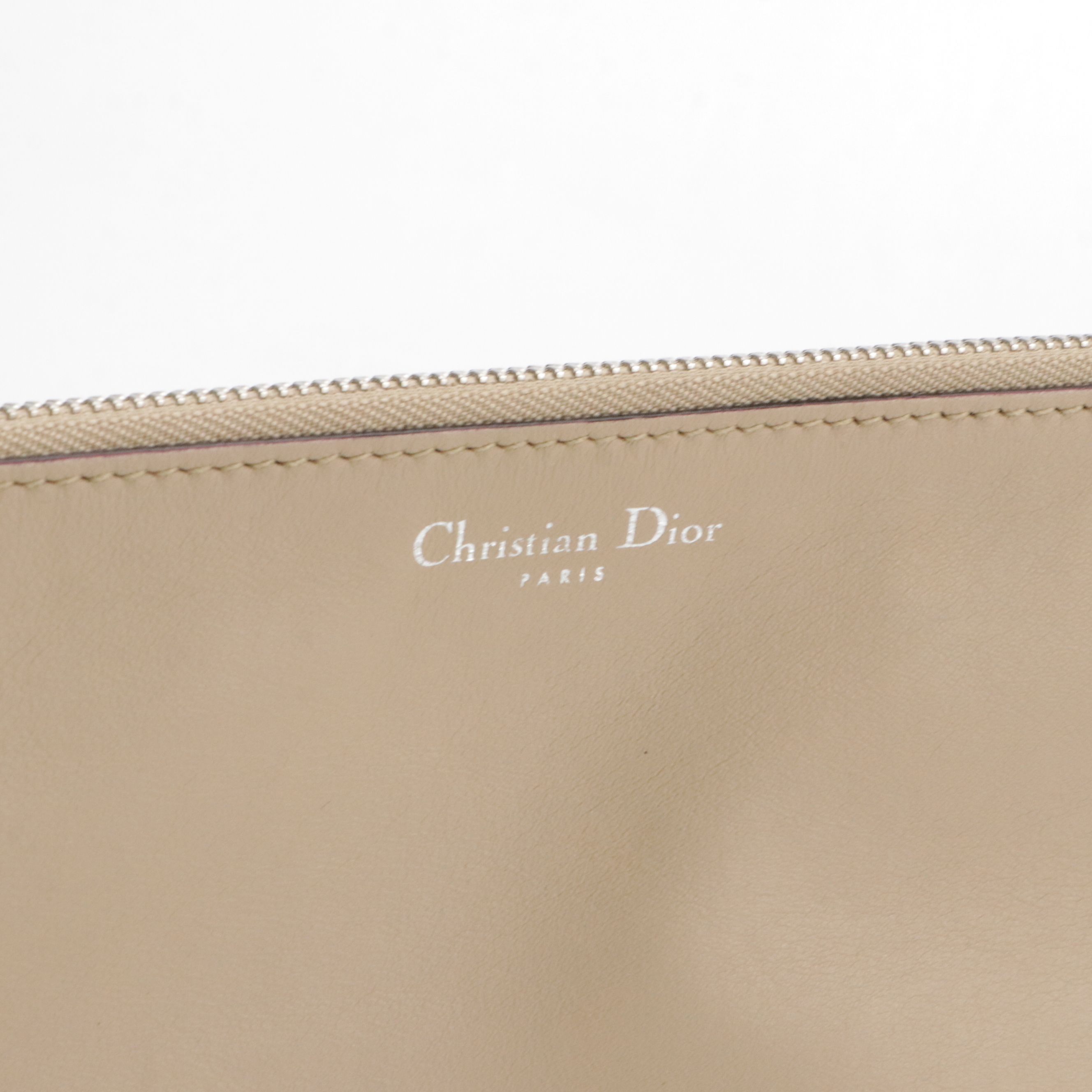 Christian Dior Large Diorissimo Top Handle Tote Bag Colorblock Calfskin Leather