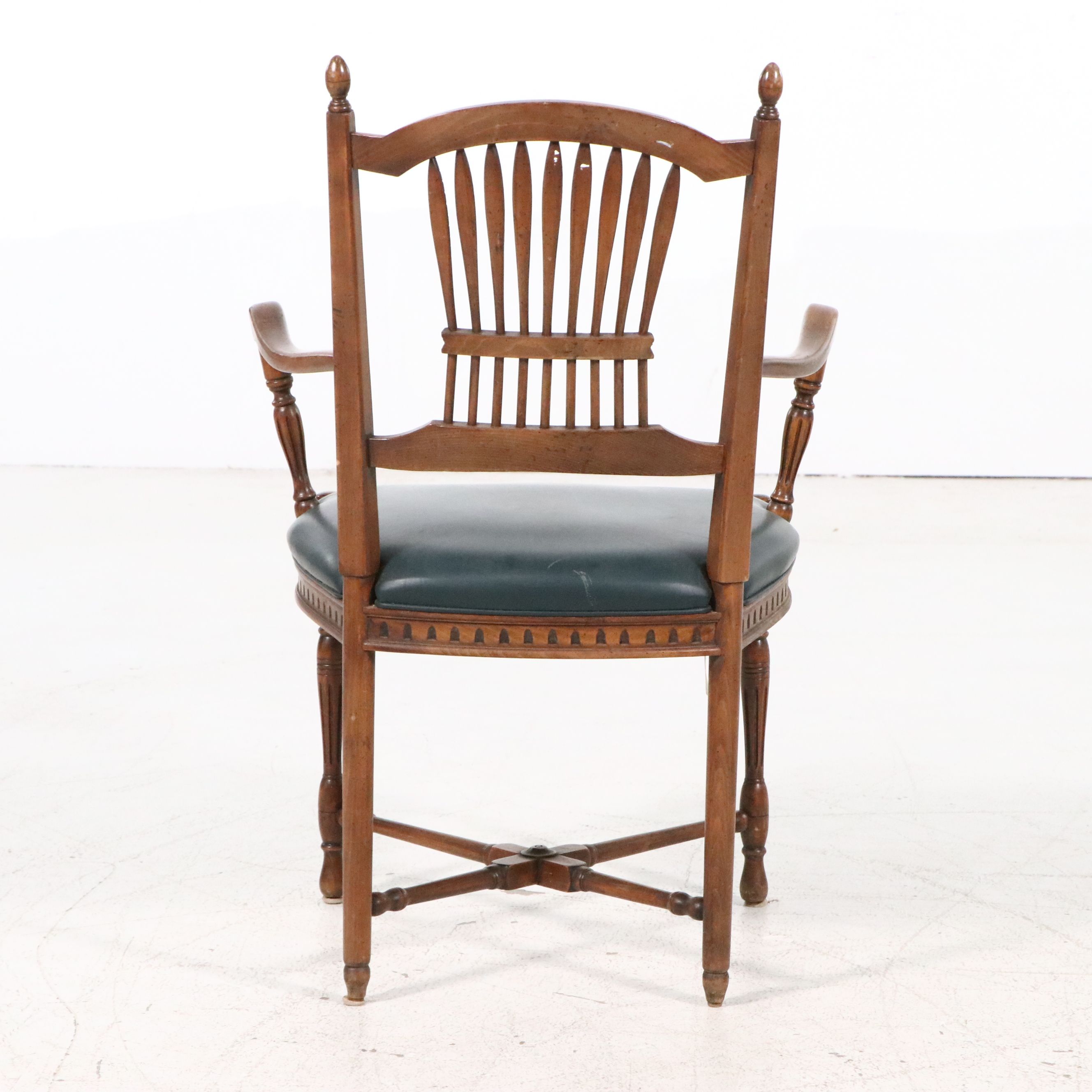 Pair of Century Chair Co. Hepplewhite Style Armchairs