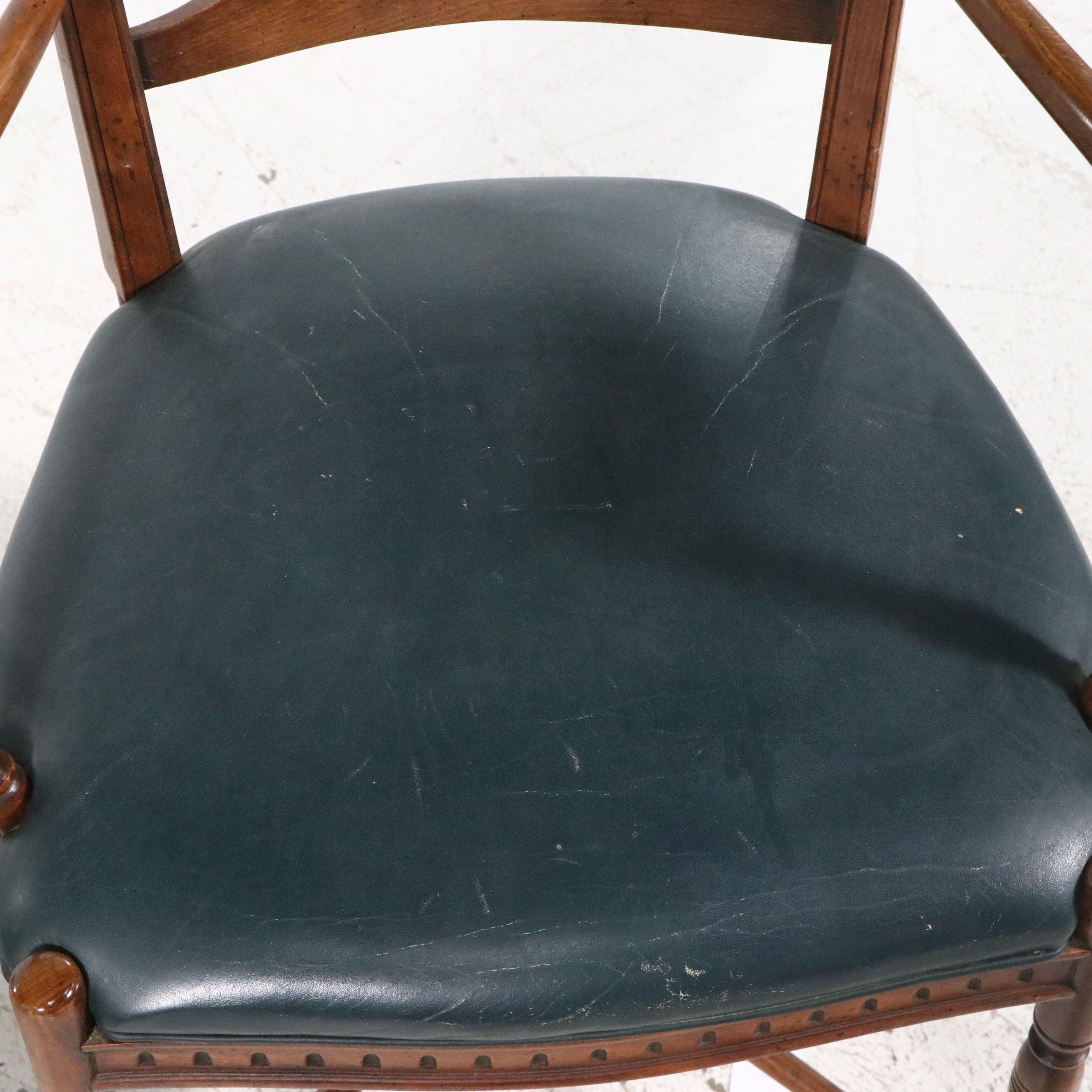 Pair of Century Chair Co. Hepplewhite Style Armchairs