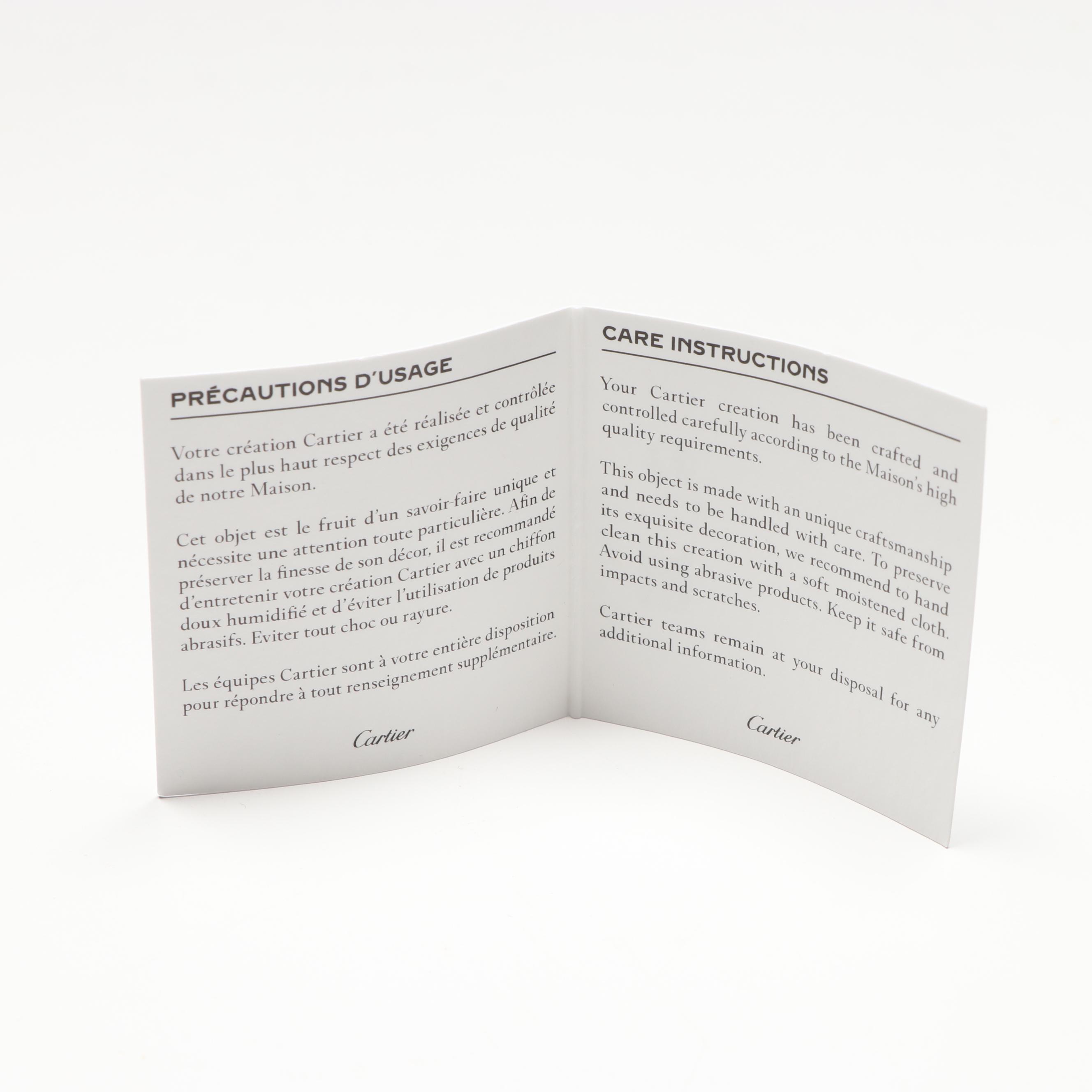 Cartier France Glass Christmas Ornament Trio with Box