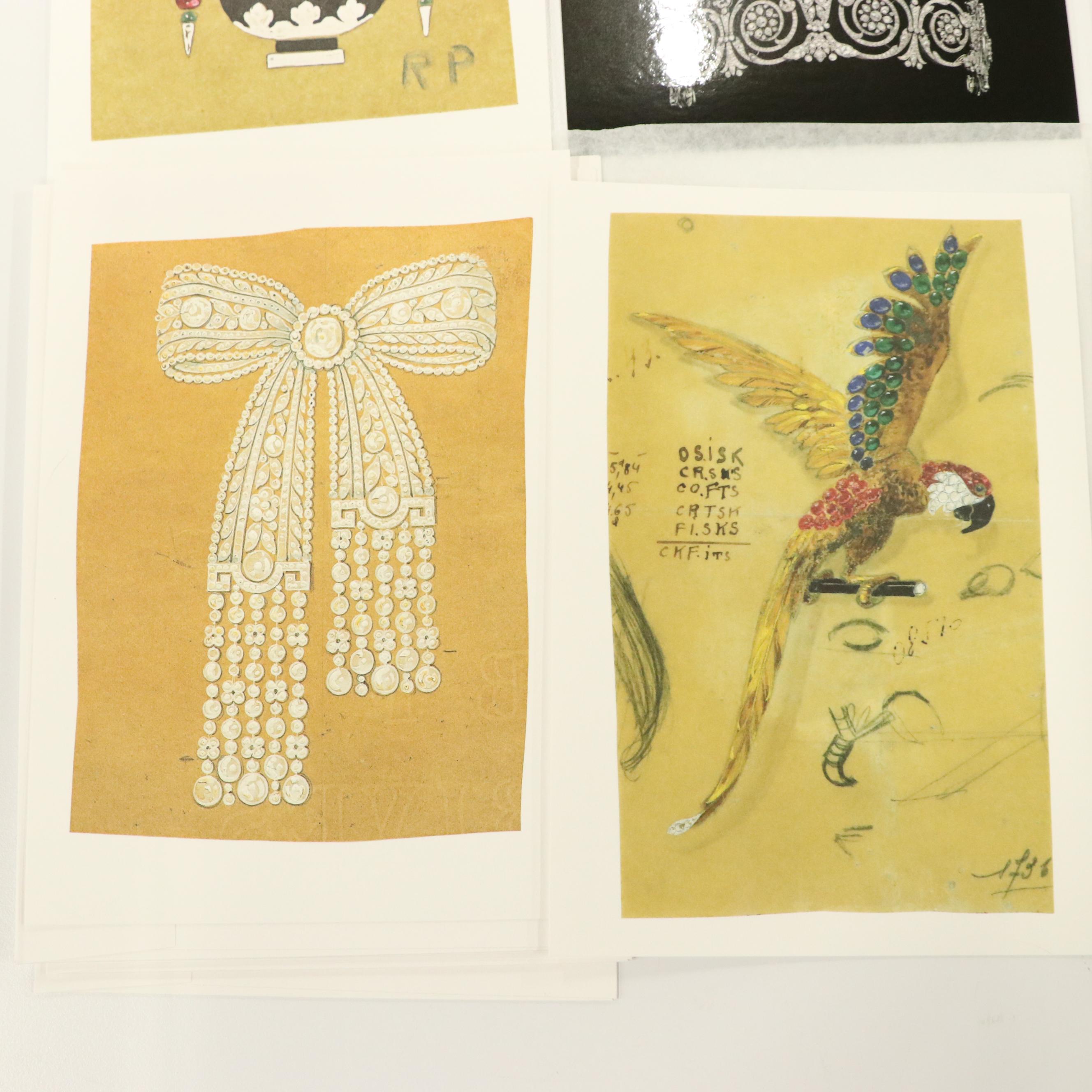 Cartier Exhibit Illustration Catalog