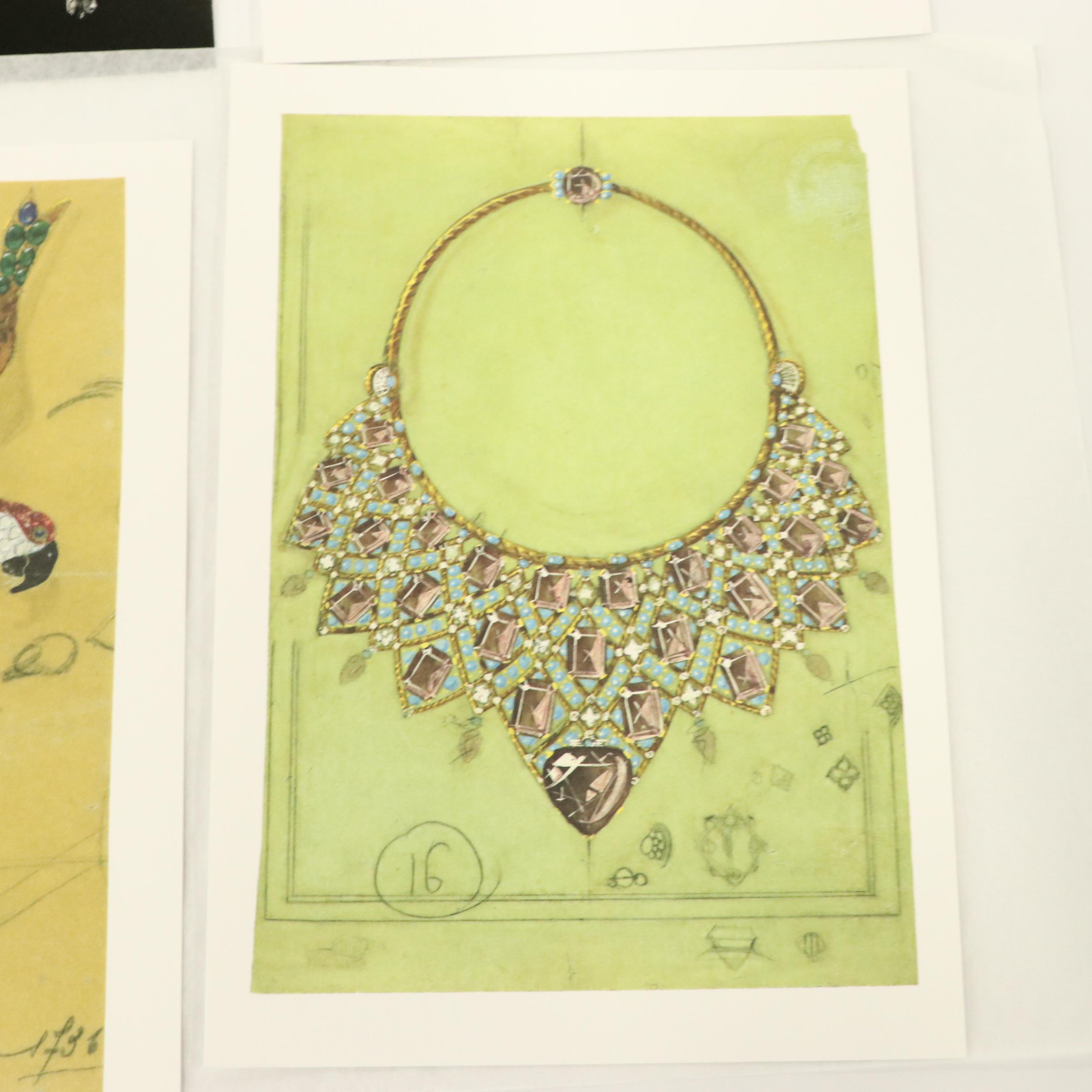 Cartier Exhibit Illustration Catalog