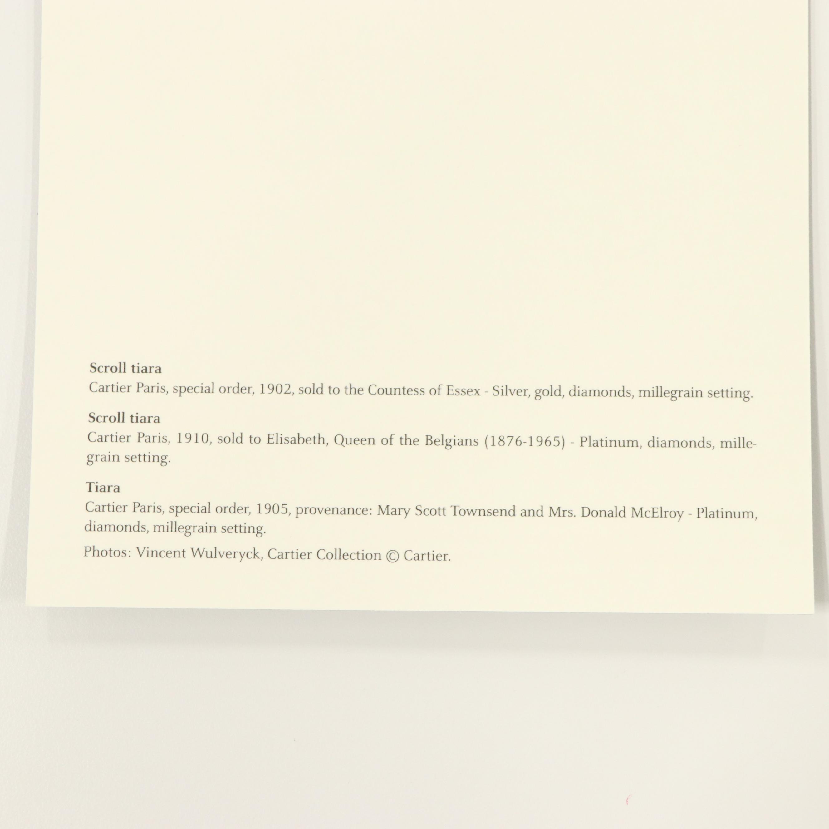 Cartier Exhibit Illustration Catalog