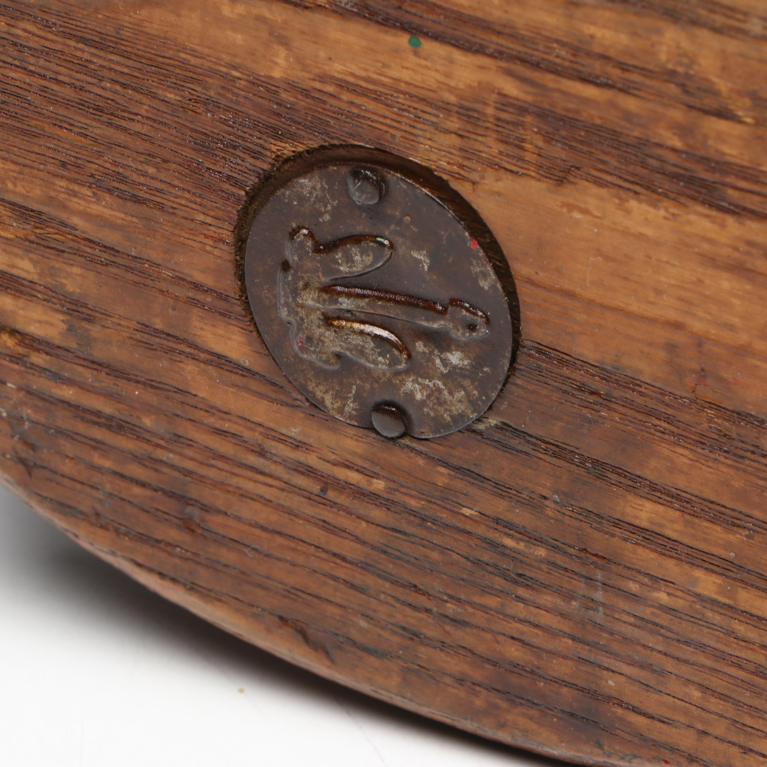 Double Block and Tackle Pulley with Ice Tongs, Antique