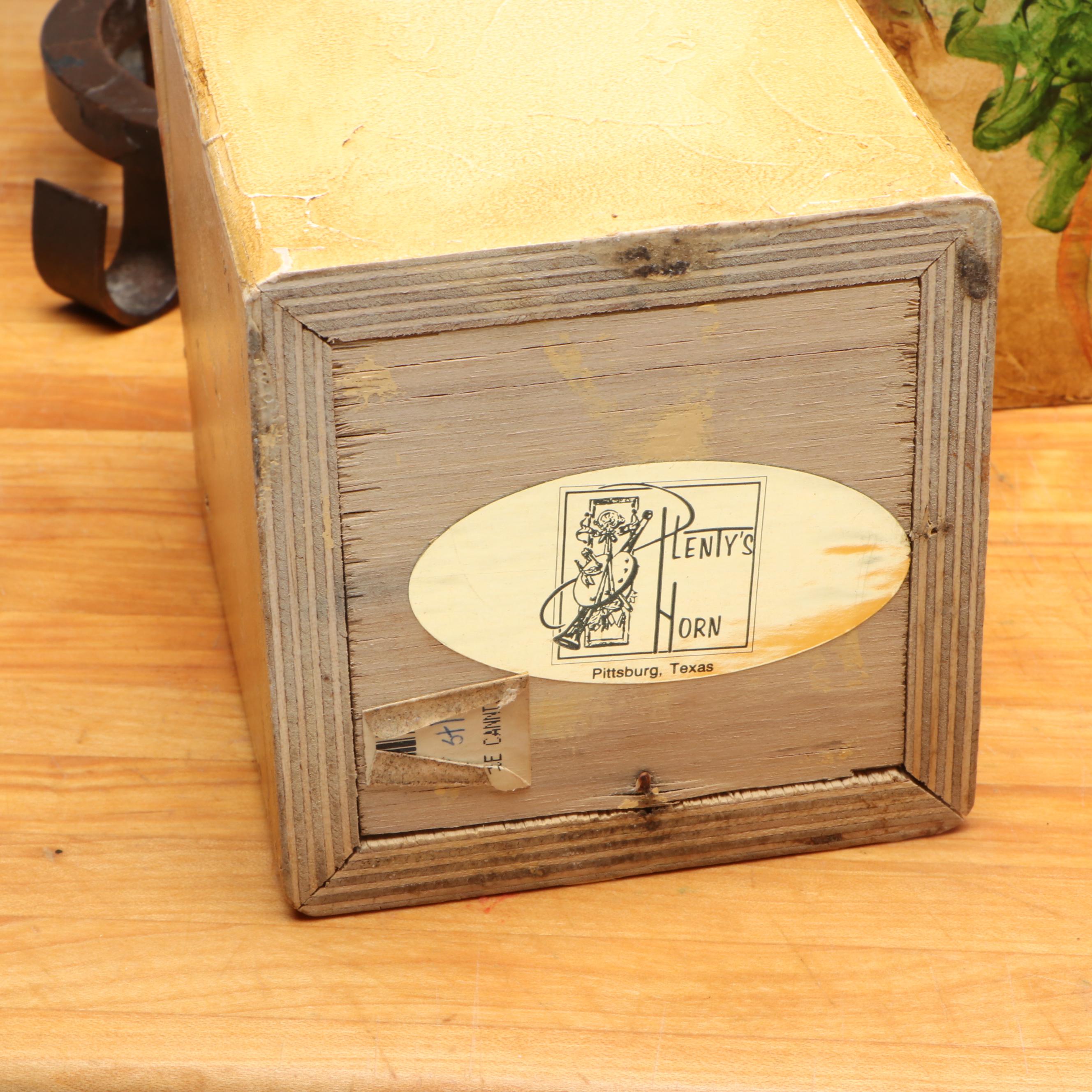 Plenty's Horn Tuscan Style Wood Canisters with More Kitchen Tools and Décor