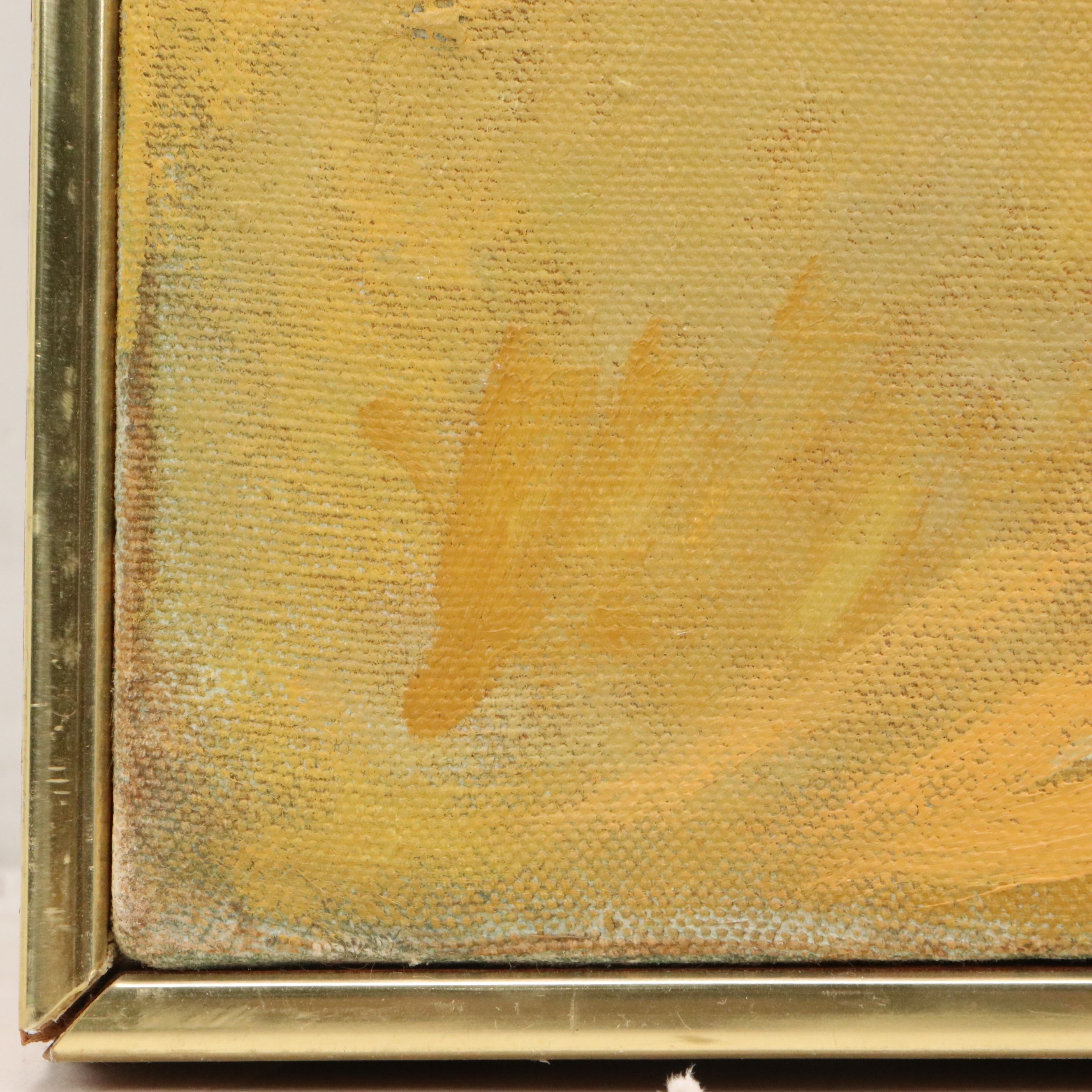 Anne Louke Gray Oil Painting "Autumn Haze," Late 20th Century