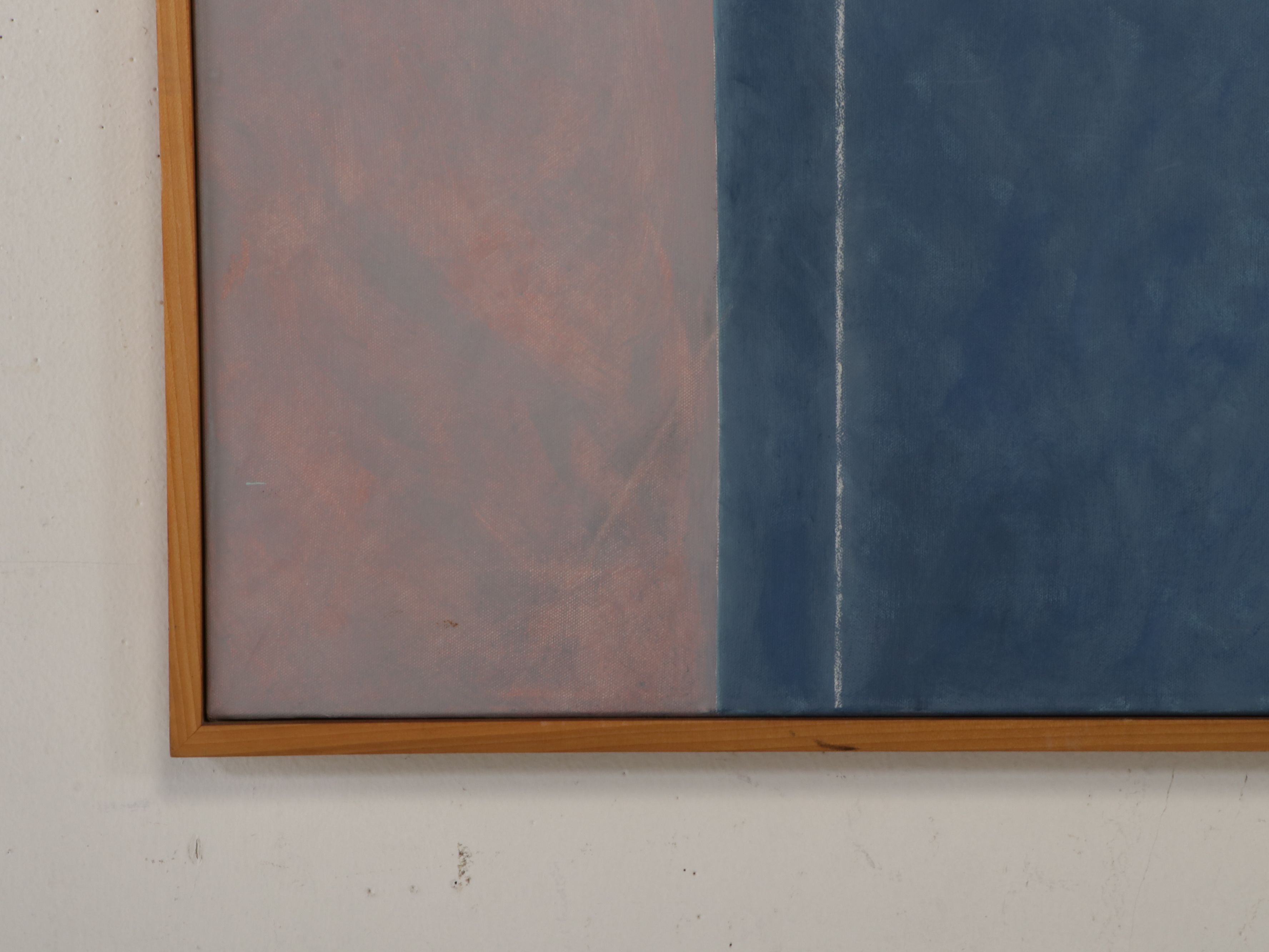 Jean Meisel Monumental Abstract Oil Painting "Todi III," 1986