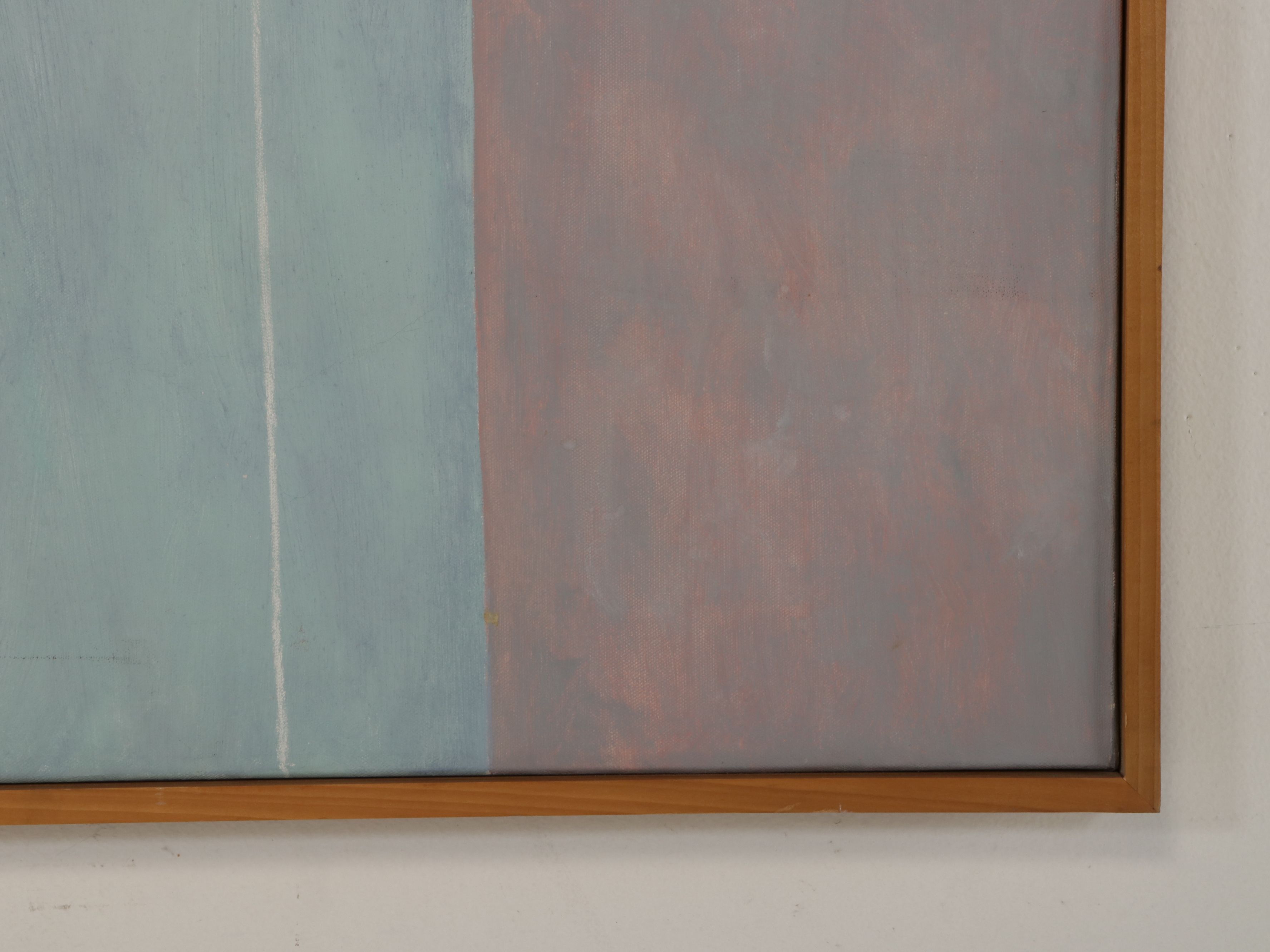 Jean Meisel Monumental Abstract Oil Painting "Todi III," 1986