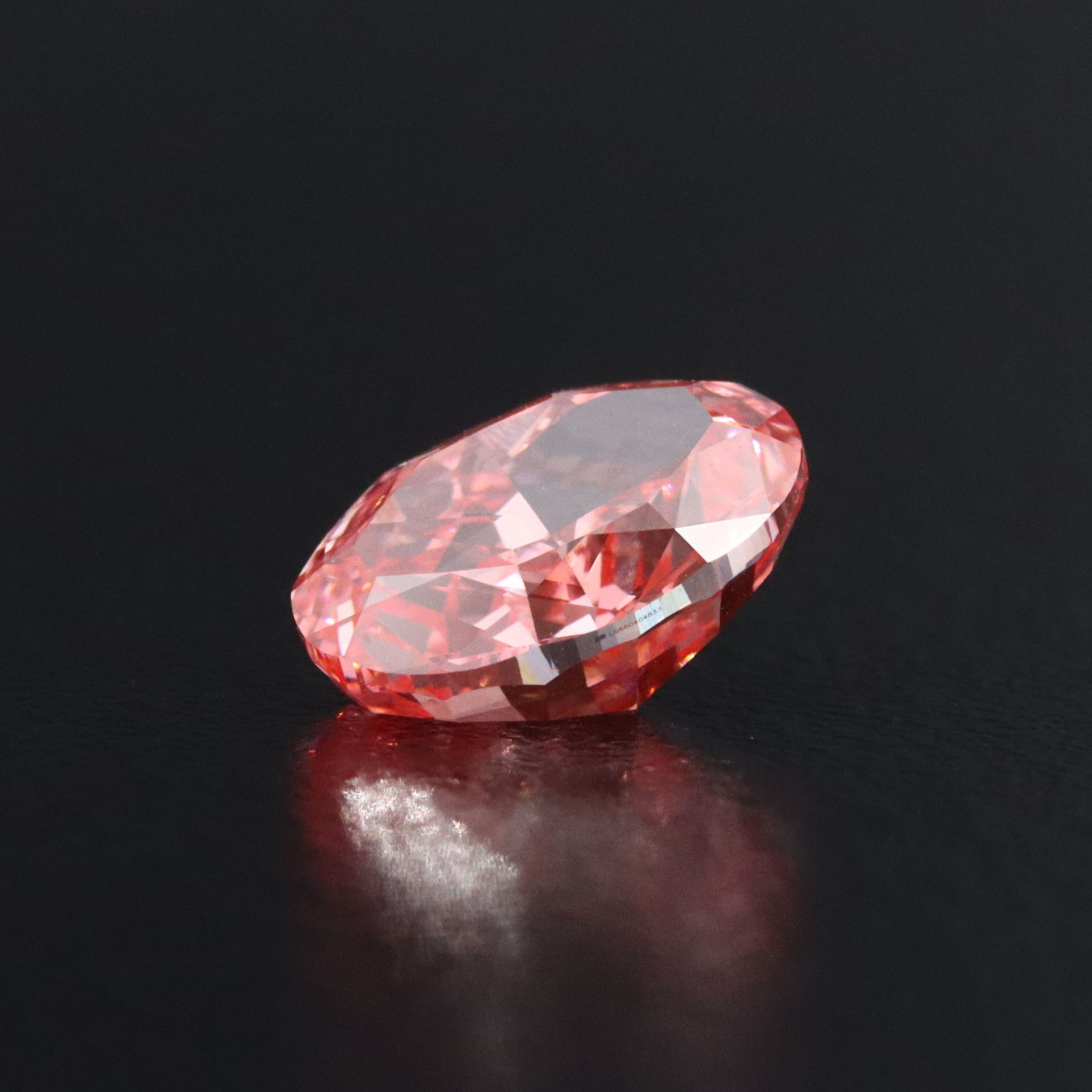 Loose 2.00 CT Lab Grown Fancy Vivid Pink Diamond with IGI Report