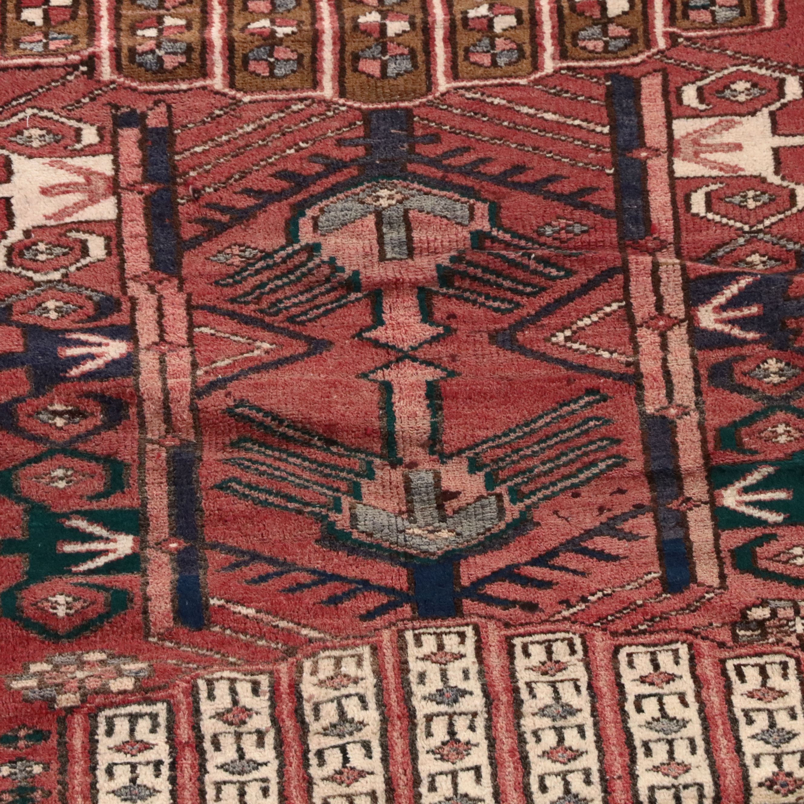 2'1 x 9'10 Hand-Knotted Caucasian Daghestan Carpet Runner