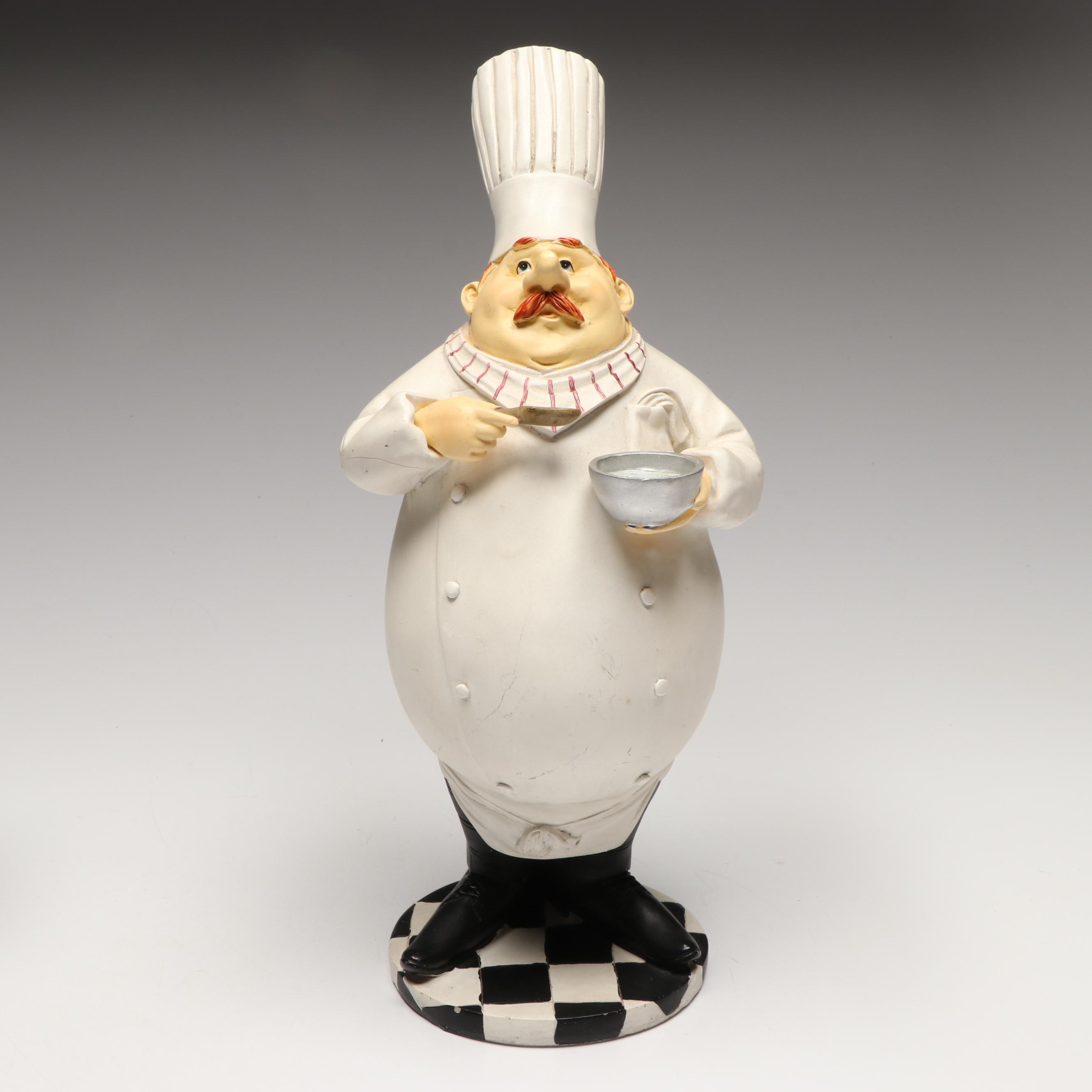 Chef Themed Novelty Candle Holders and Décor