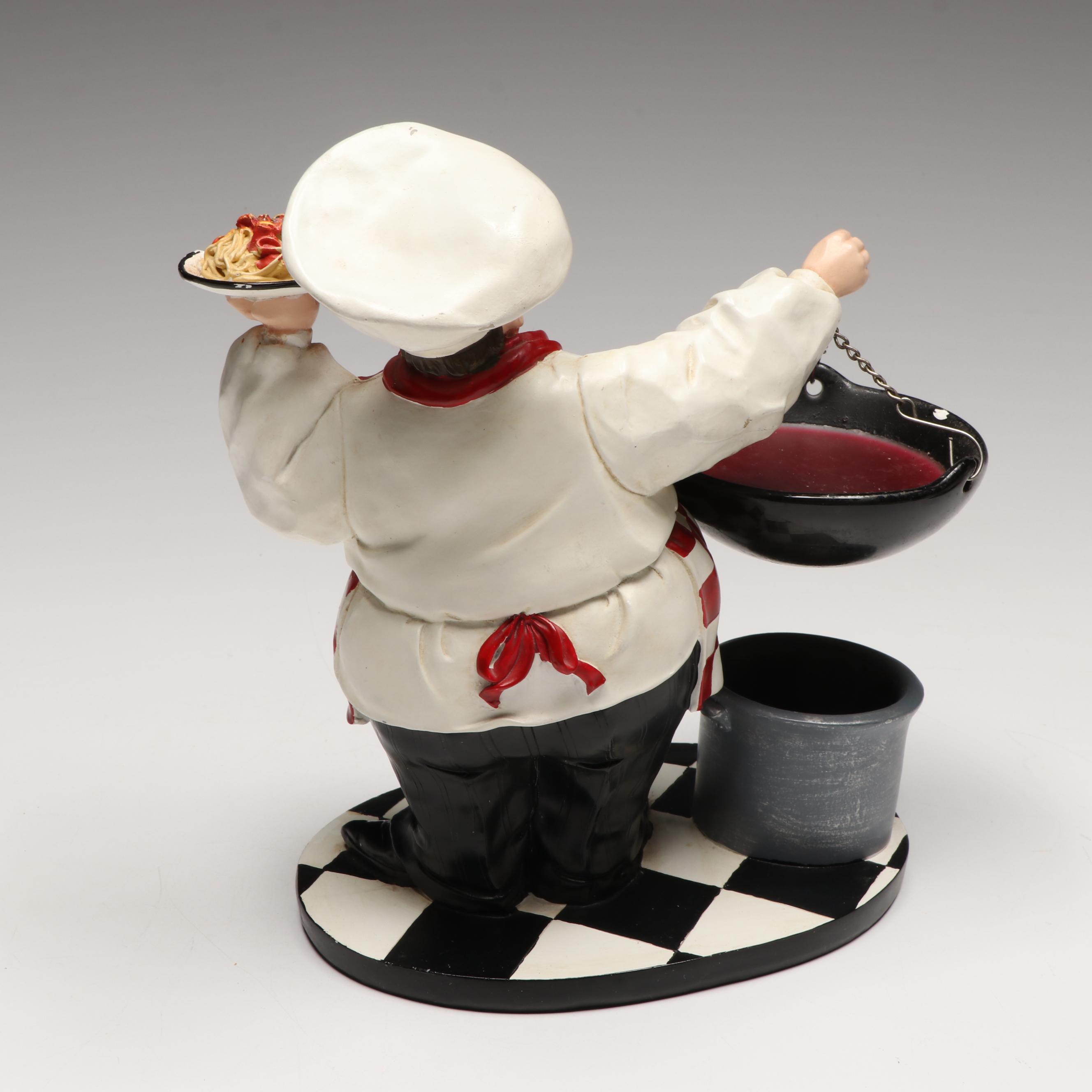 Chef Themed Novelty Candle Holders and Décor