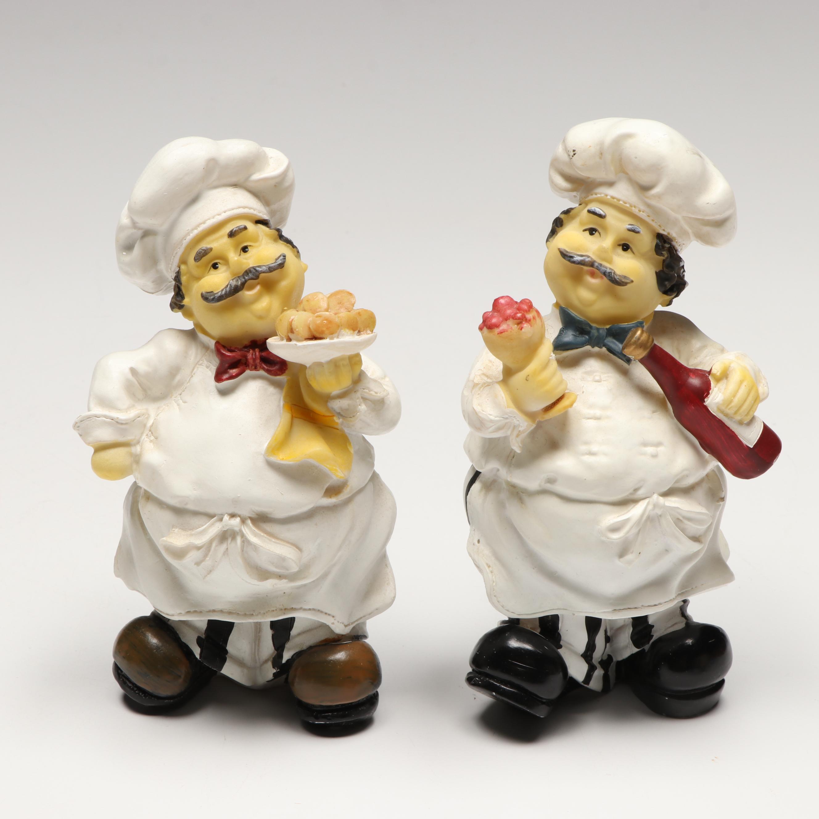 Chef Themed Novelty Candle Holders and Décor
