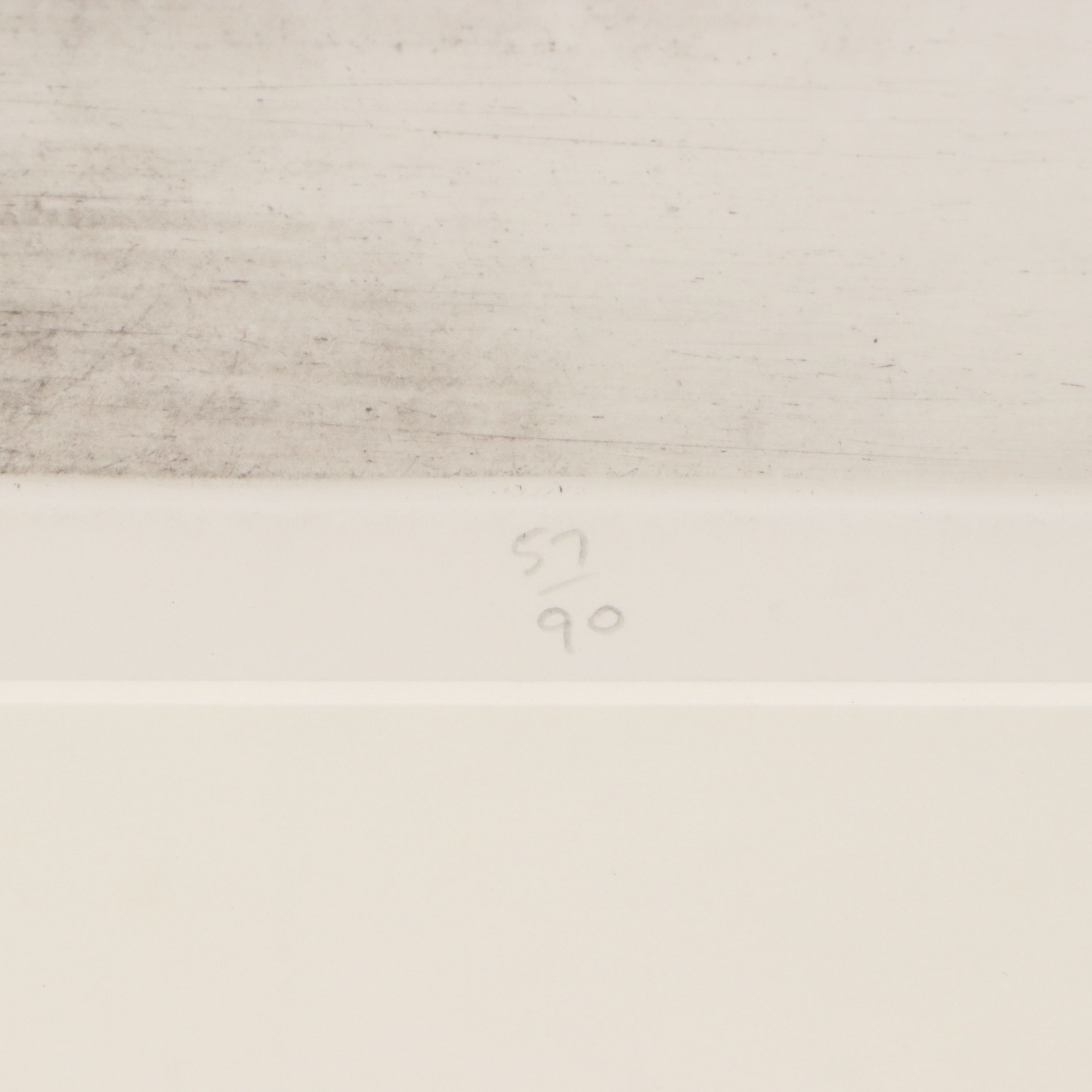 Norman Ackroyd Aquatint "Still Water," 1982