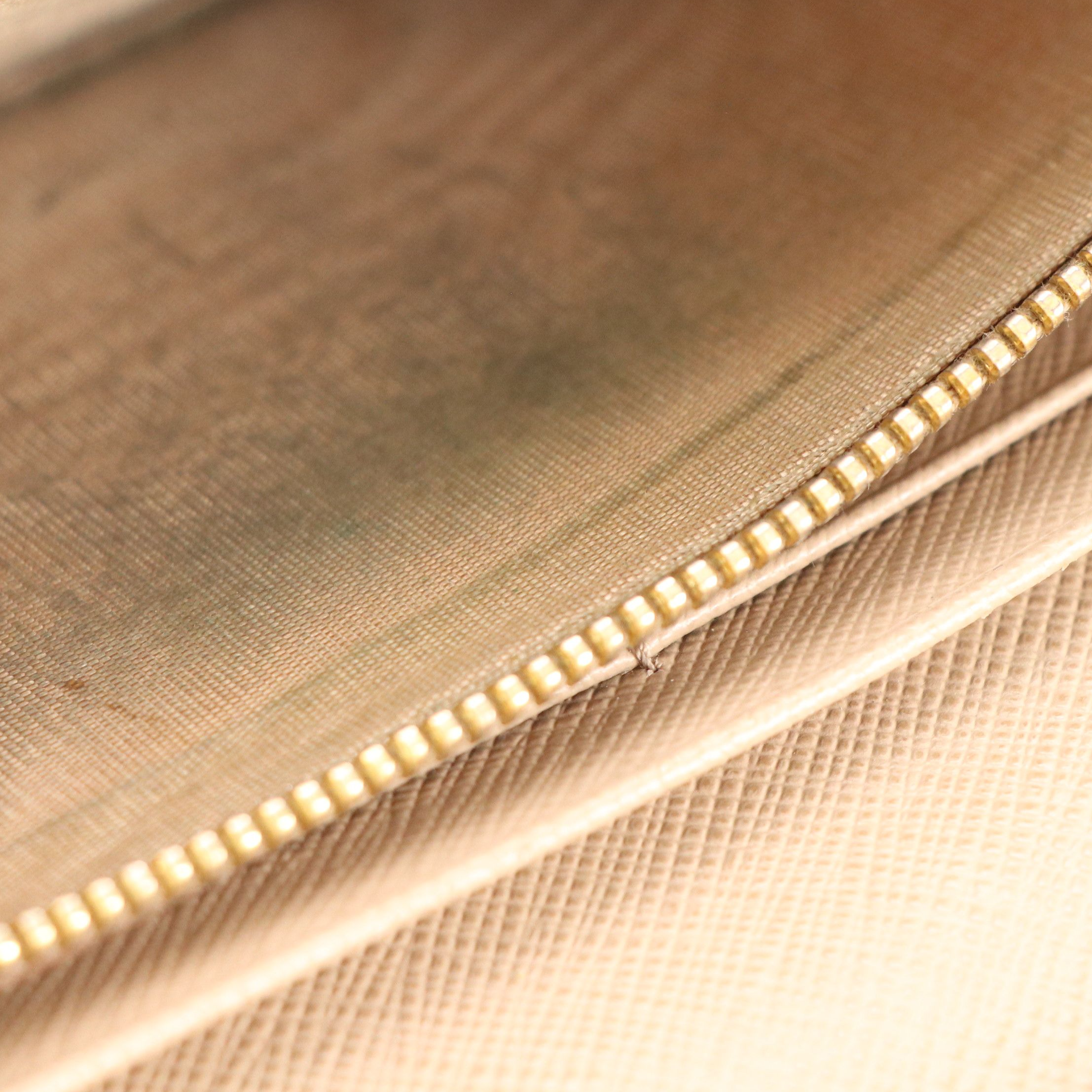 Prada Flap Wallet in Beige Saffiano Leather with Box