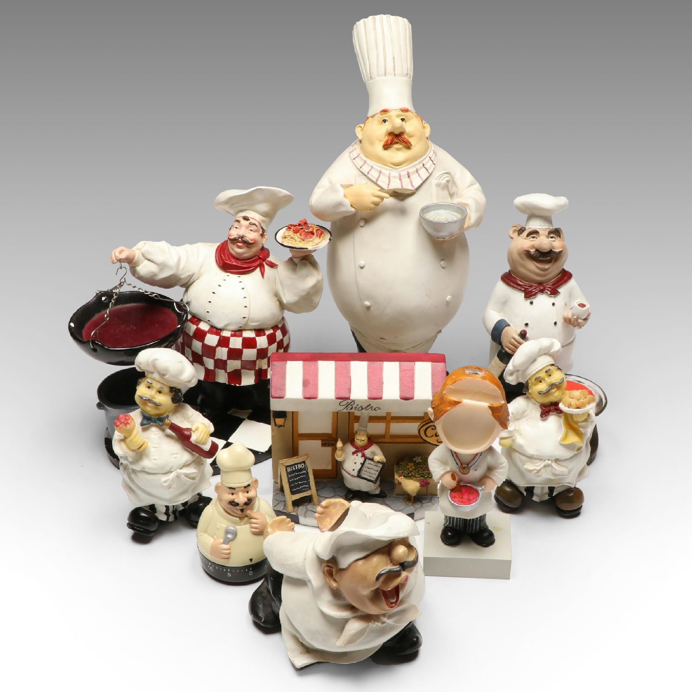 Chef Themed Novelty Candle Holders and Décor