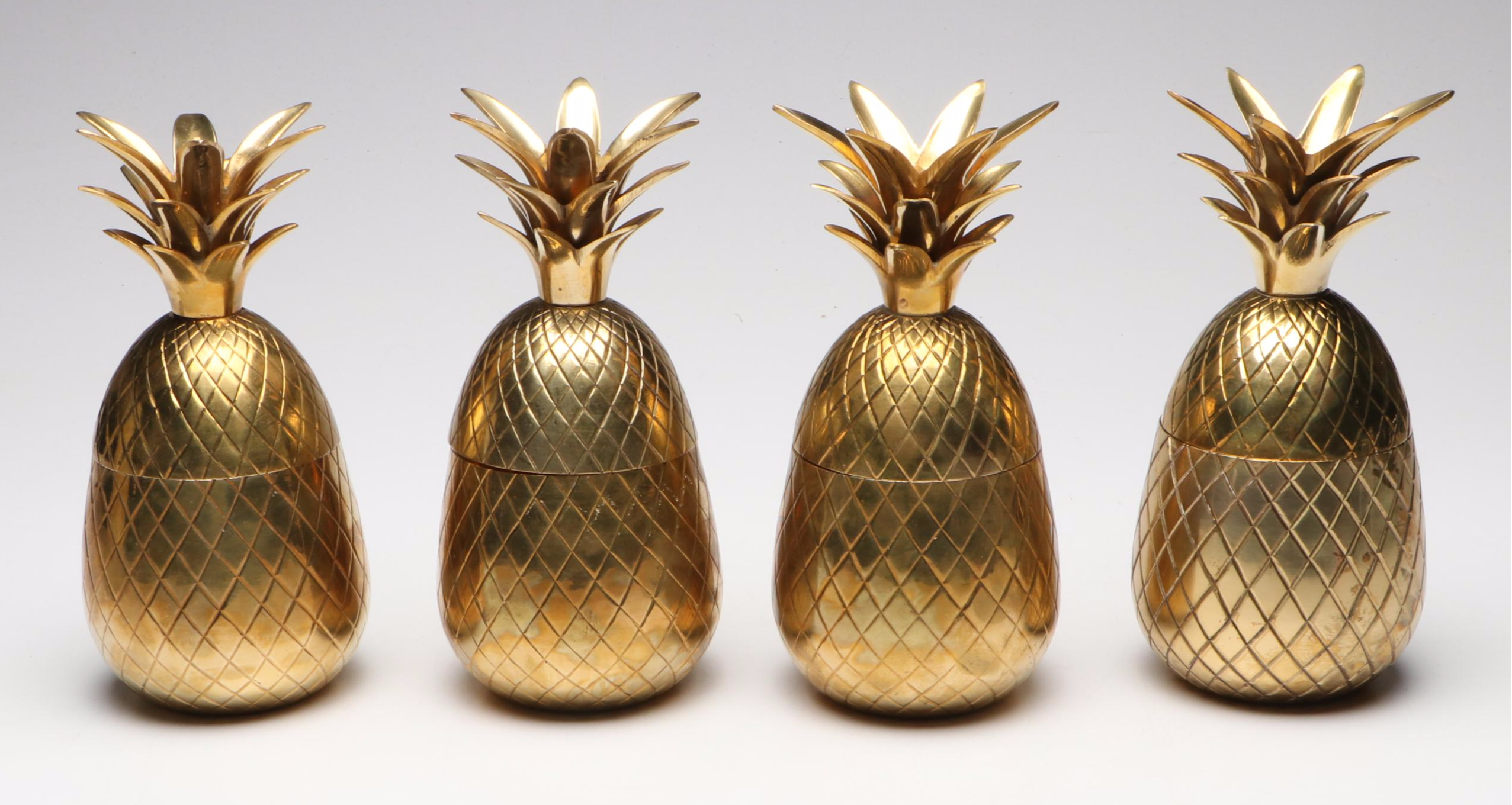 Indian Brass Pineapple Centerpiece Candle Holder