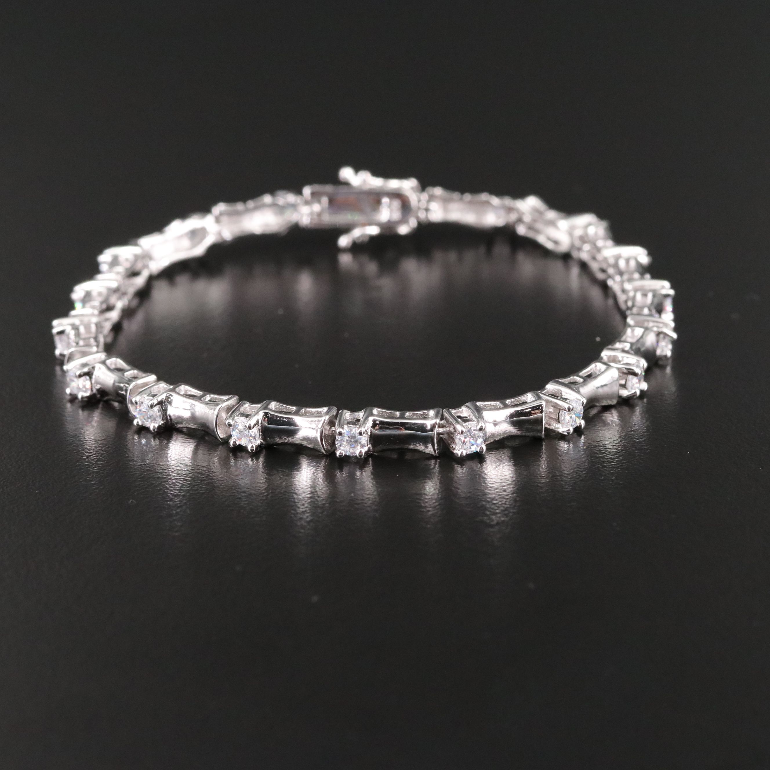 Sterling CZ Bracelet