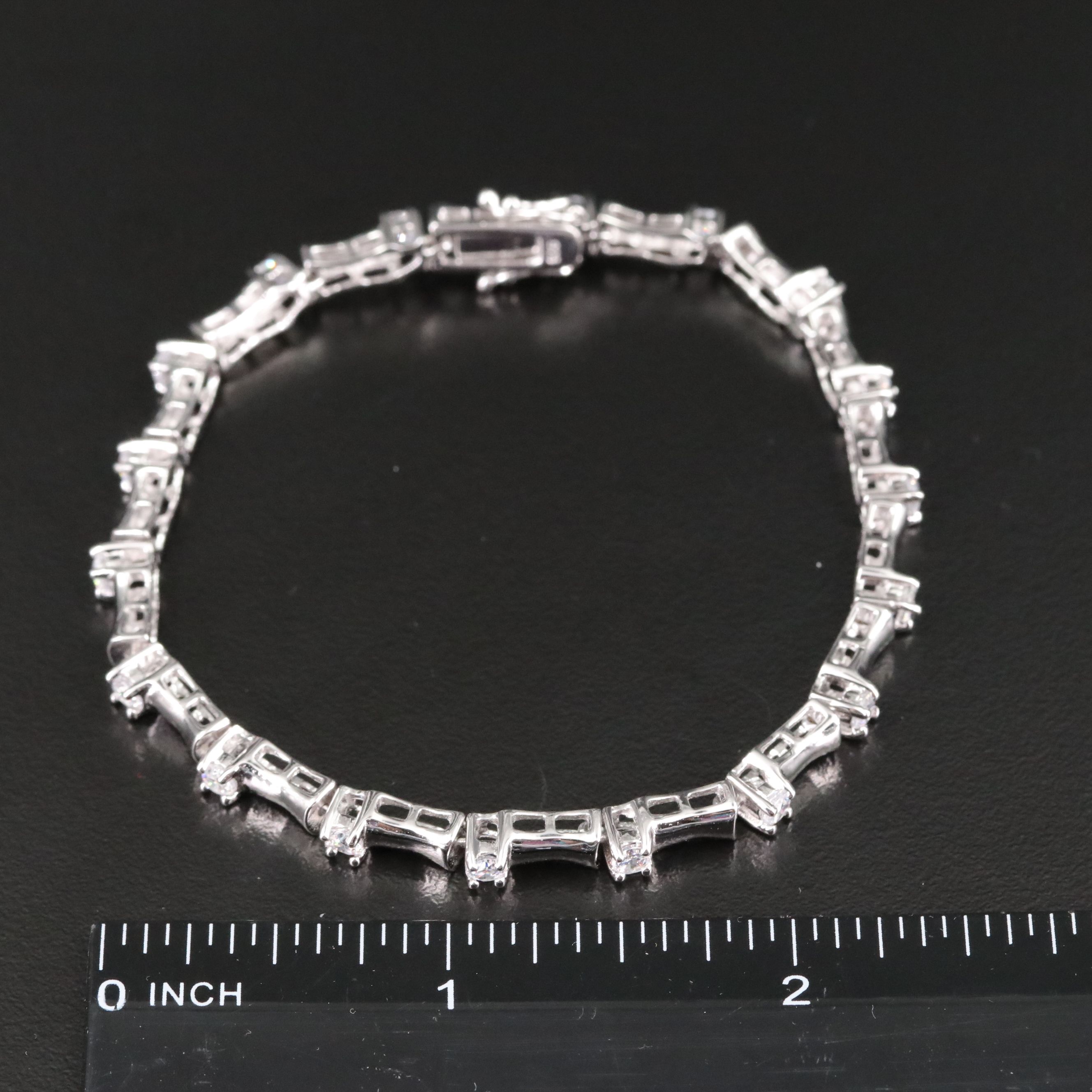 Sterling CZ Bracelet