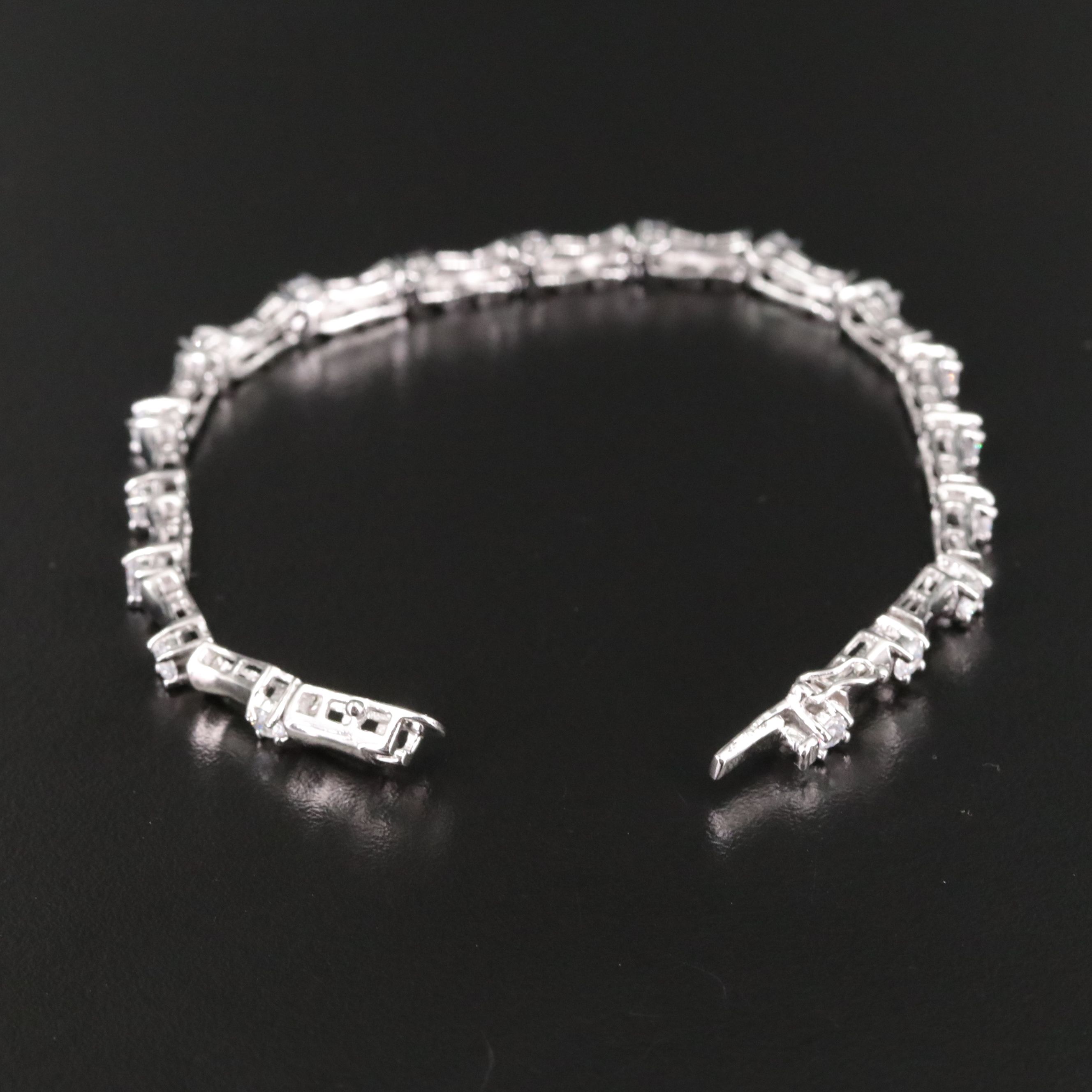 Sterling CZ Bracelet