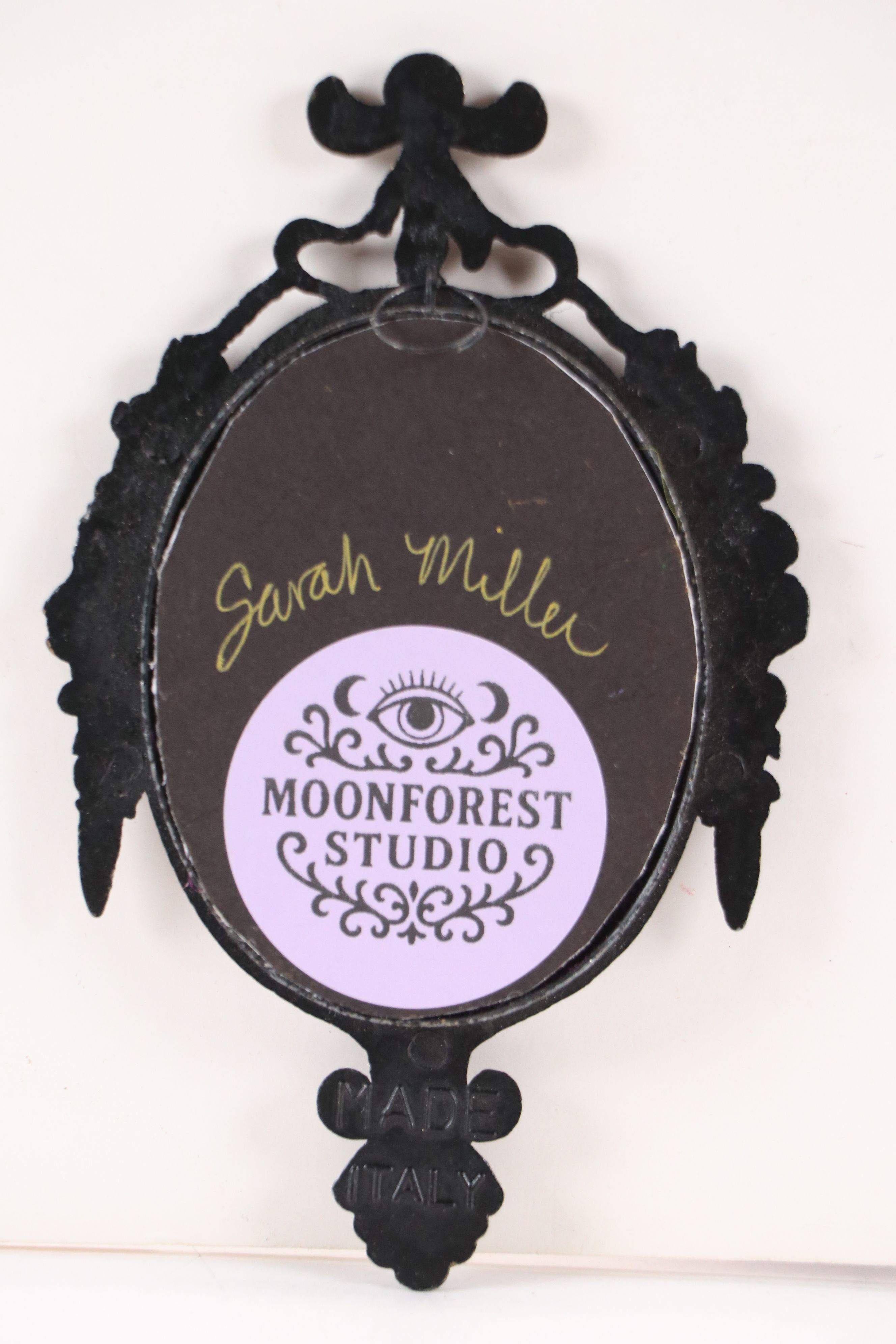 Sarah Miller Fiber Art Wall Hanging of Mystic Eye, Circa 2026