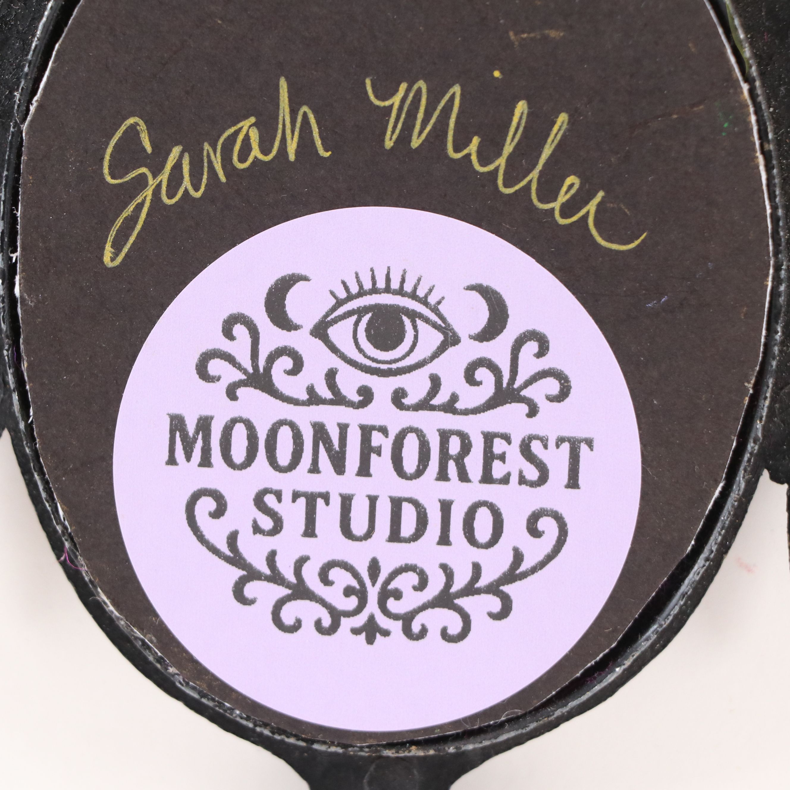 Sarah Miller Fiber Art Wall Hanging of Mystic Eye, Circa 2026