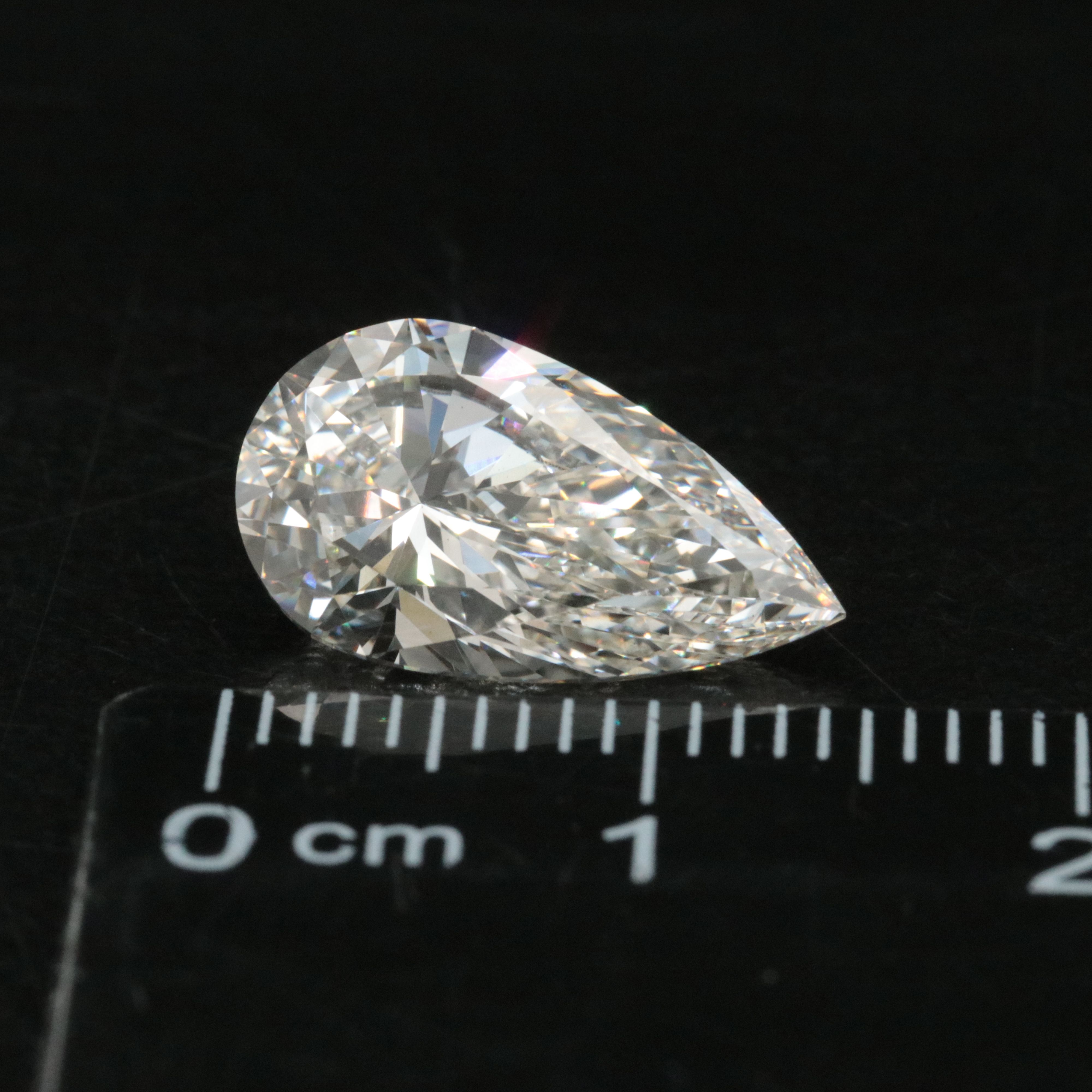 Loose 3.94 CT Lab Grown Diamond with IGI Report