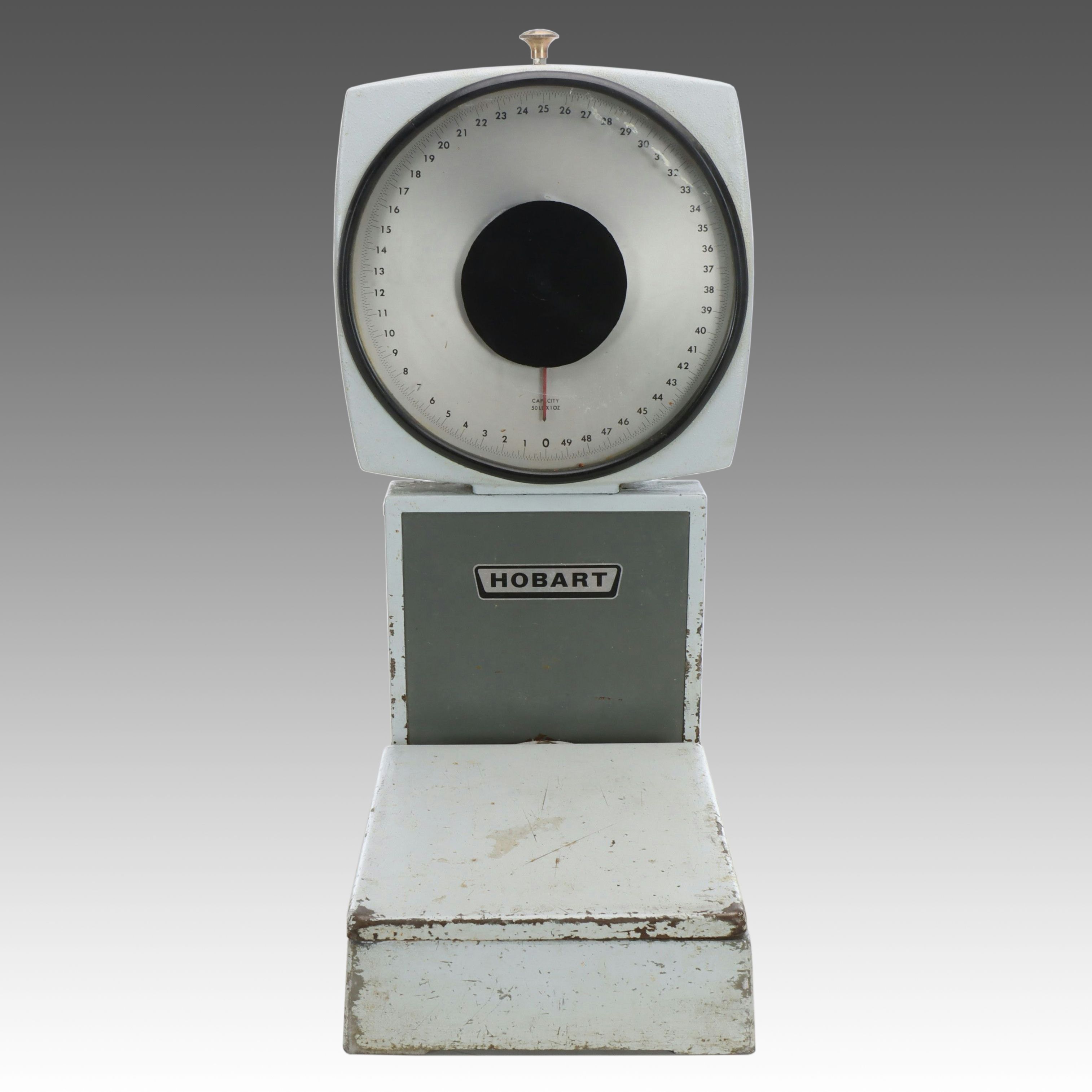 Hobart 50 Pound-Capacity Metal Analog Dial Scale
