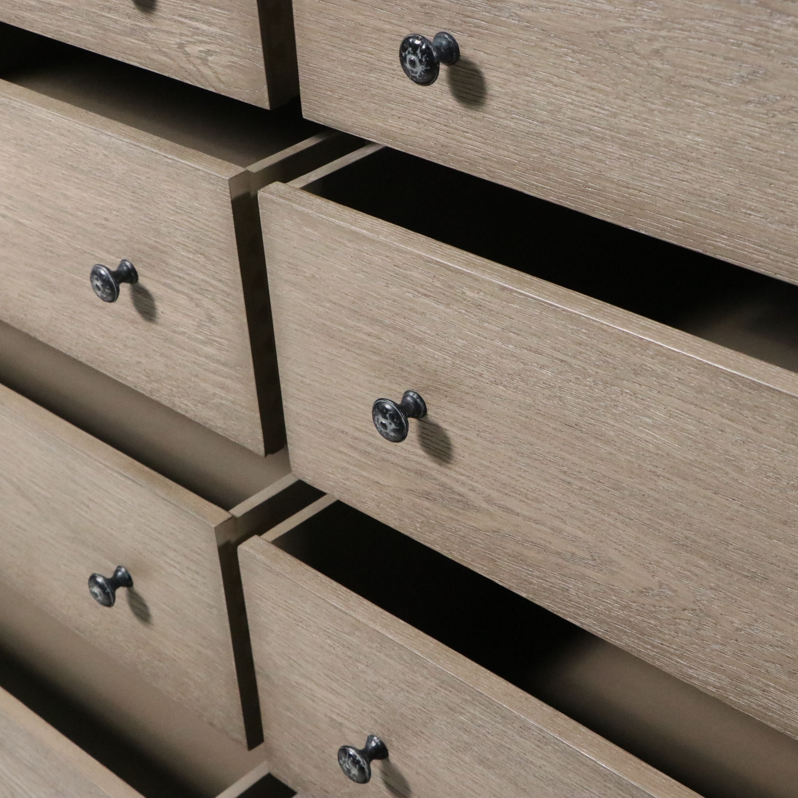 Restoration Hardware Empire Style "St. James" Eleven Drawer Dresser