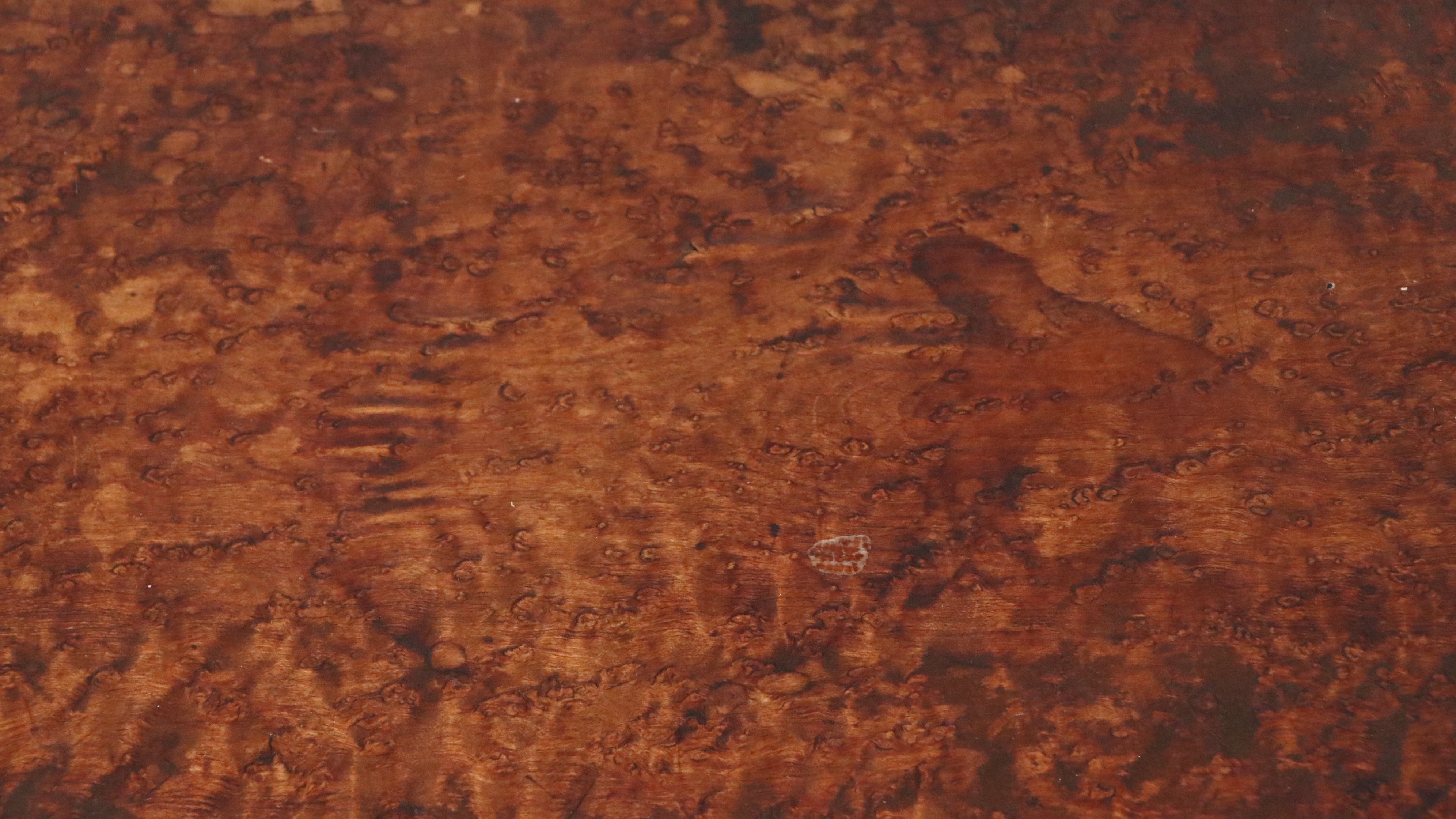 Renaissance Revival Burled Walnut and Oak Blanket Chest, Late 19th Century