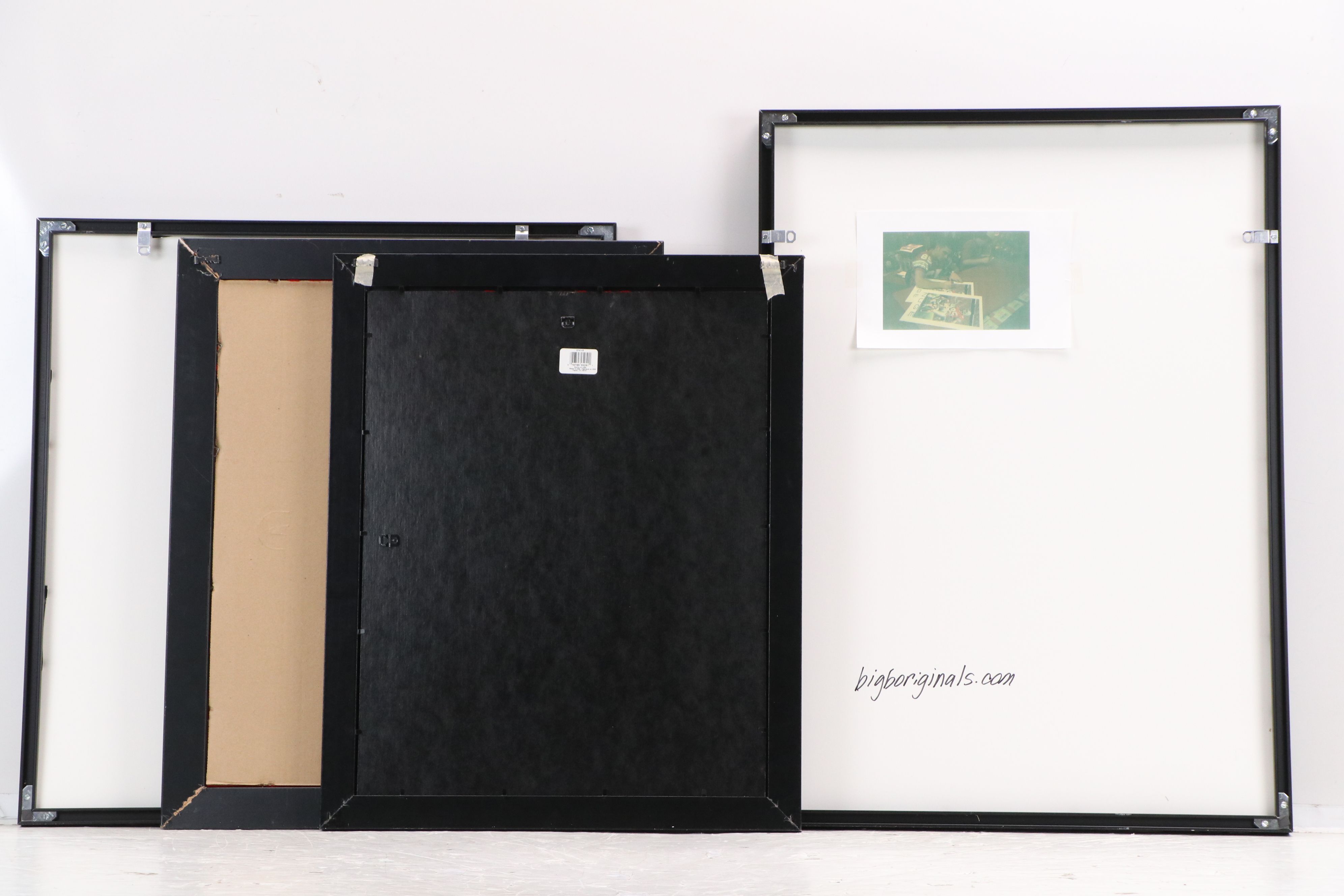 Ohio State Football Card Displays with Mike Nugent Signed Print and More