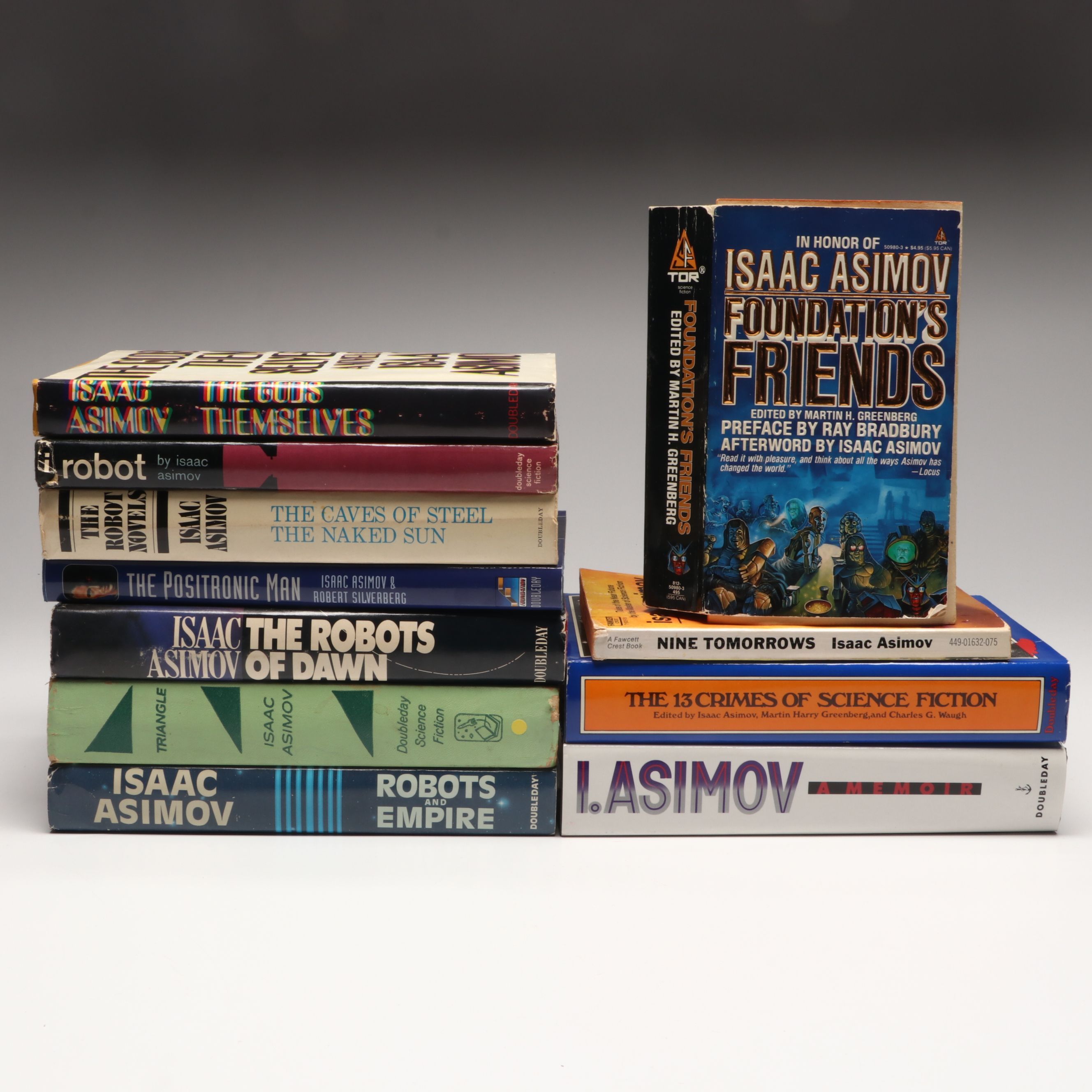 "The Gods Themselves," "The Robots of Dawn," and More Isaac Asimov Books