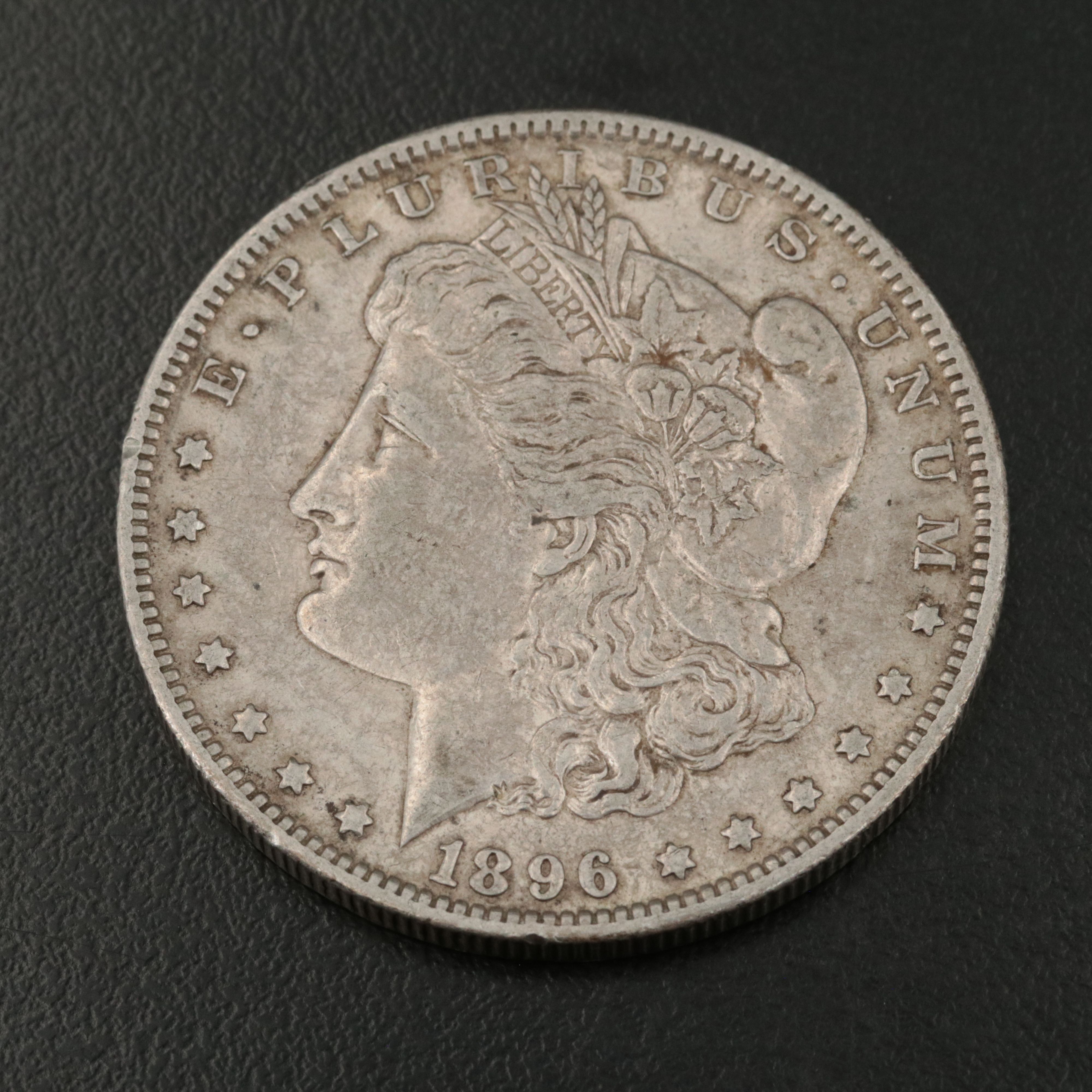 1896-O Morgan Silver Dollar