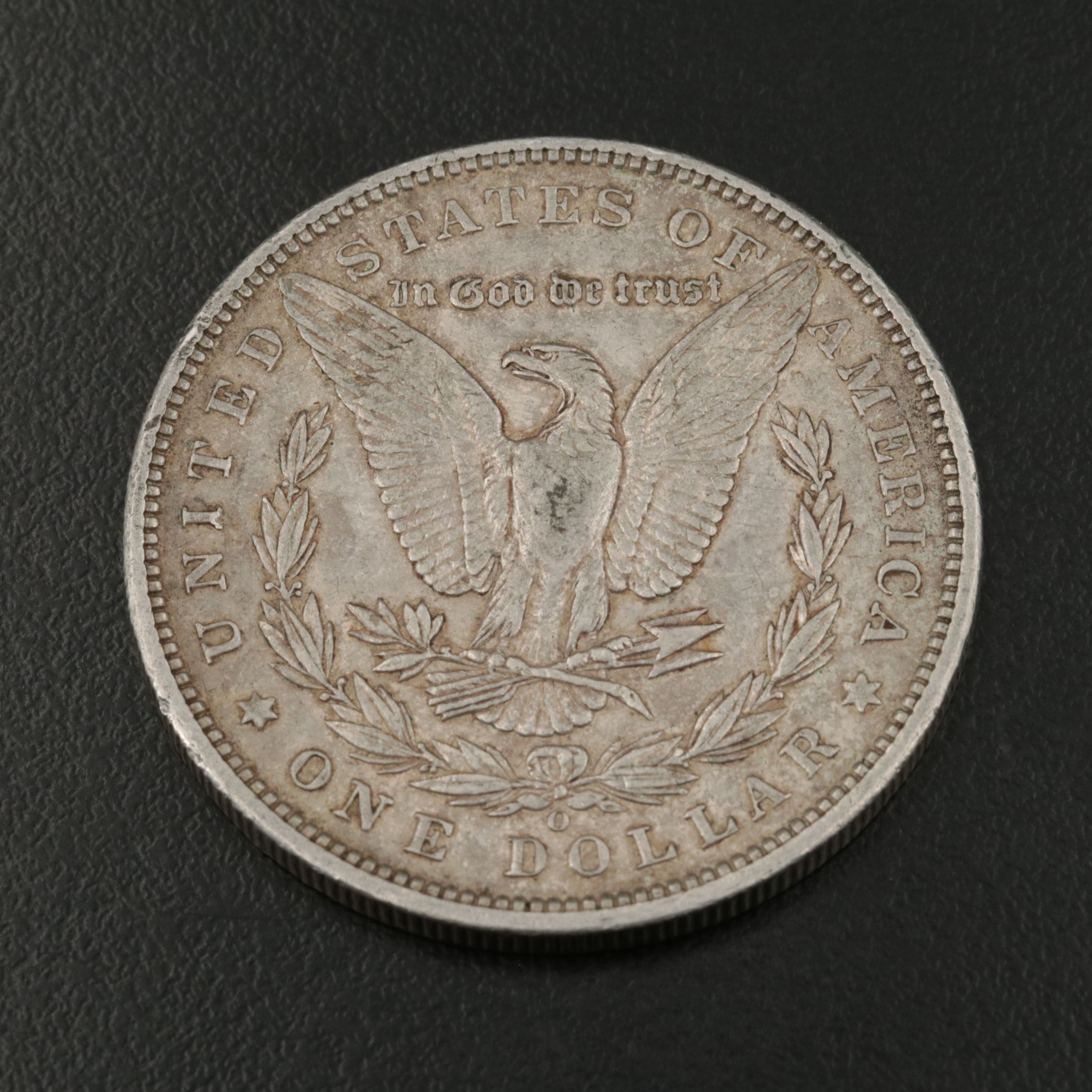 1896-O Morgan Silver Dollar
