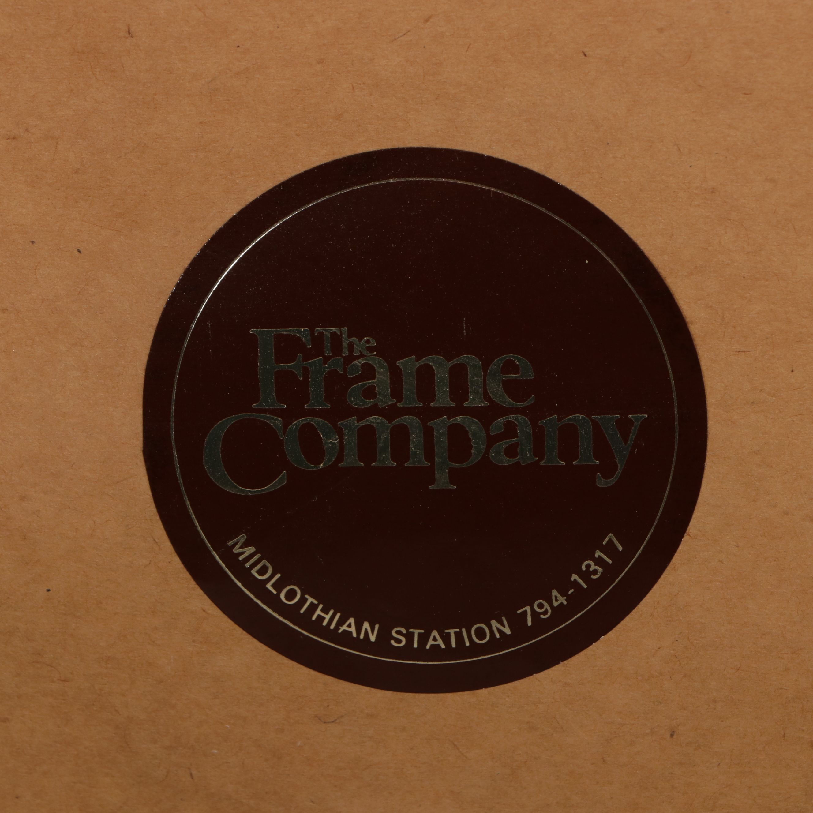 Zandra Griffith Embellished Airbrush Stencil Painting "Lakeside I"