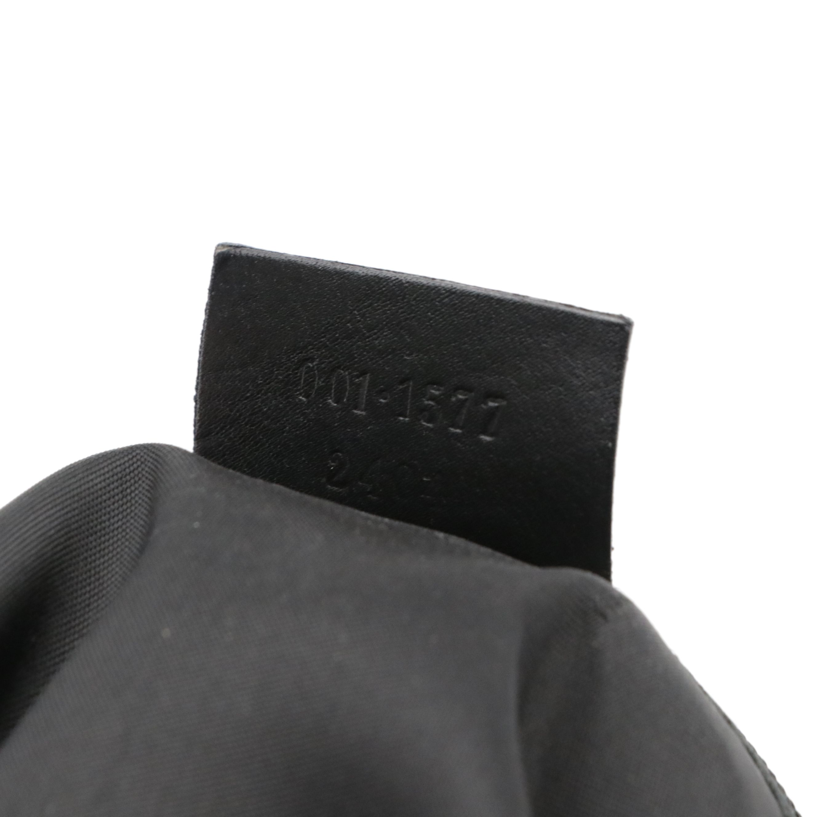 Gucci Bamboo Black Leather Hobo Bag with Detachable Strap