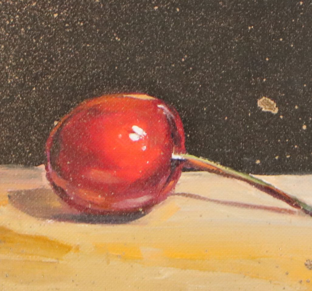 Inga Kovalenko Oil Painting of Cherry, 2025