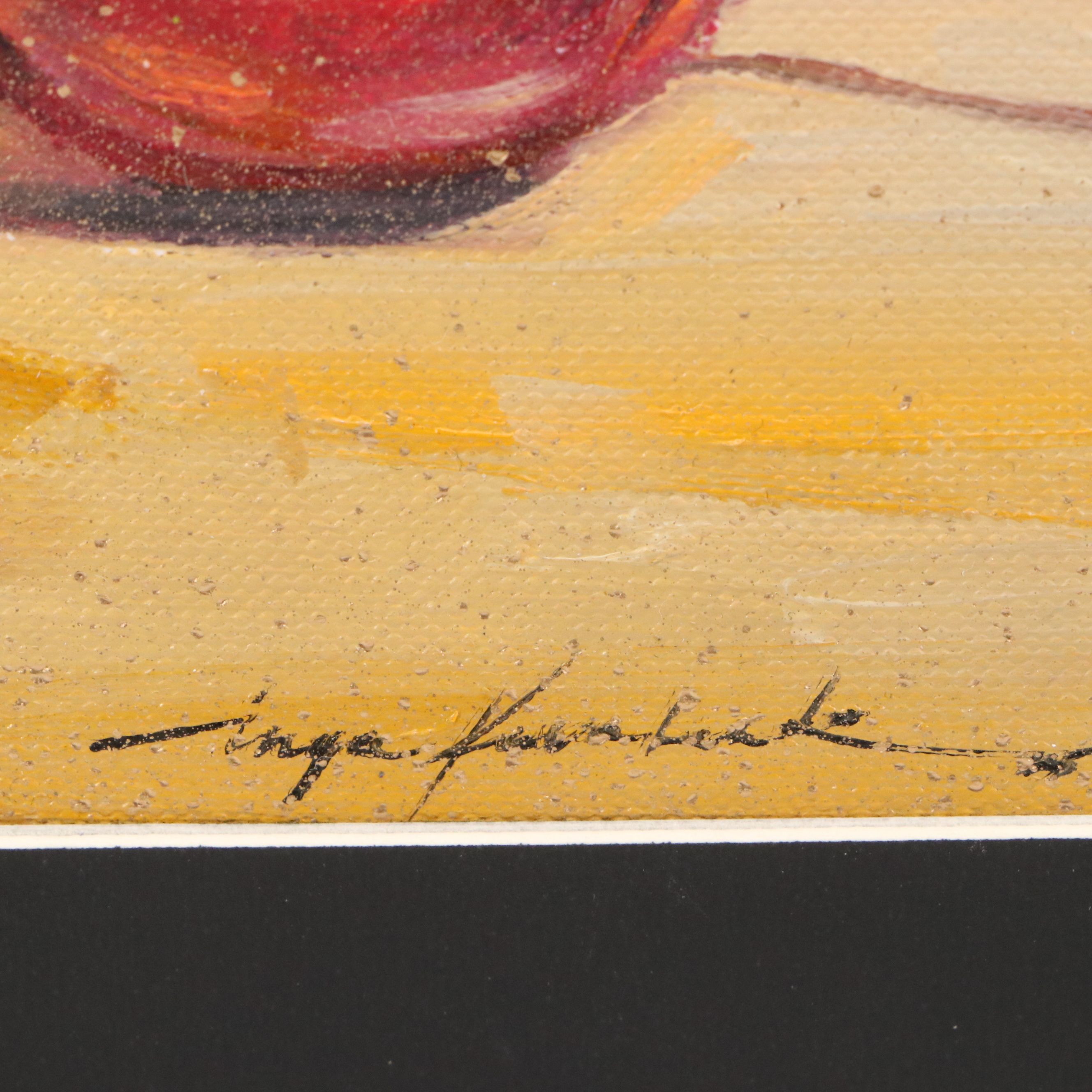 Inga Kovalenko Oil Painting of Cherry, 2025