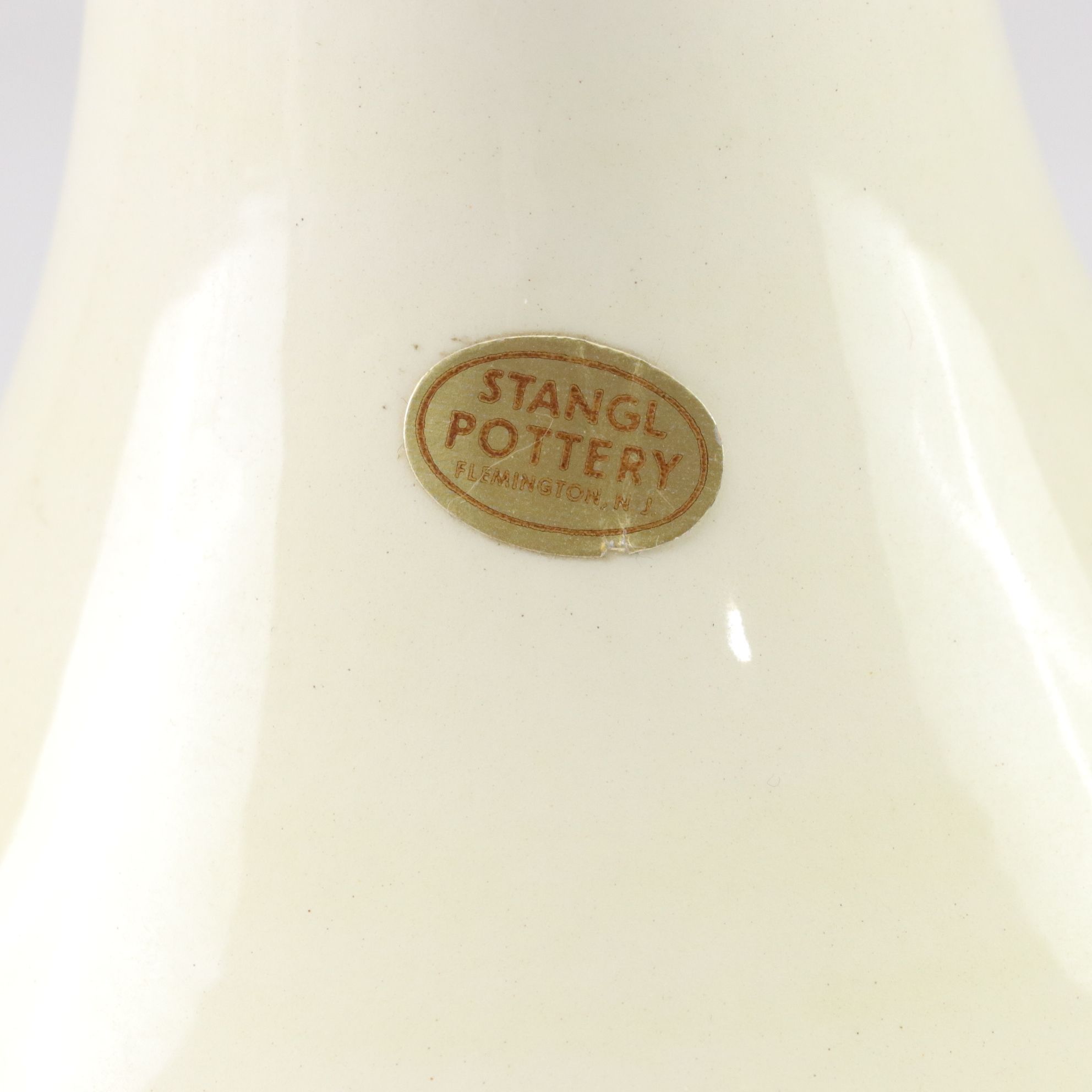 Stangl Pottery Ceramic Wig Stand, Mid-20th Century