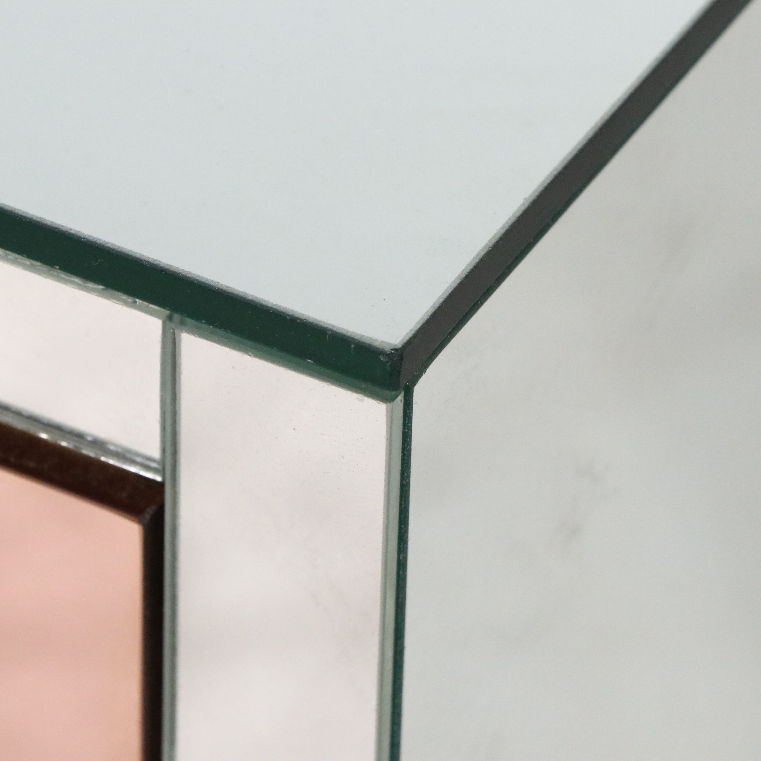 Hollywood Regency Mirrored Three-Drawer Chest