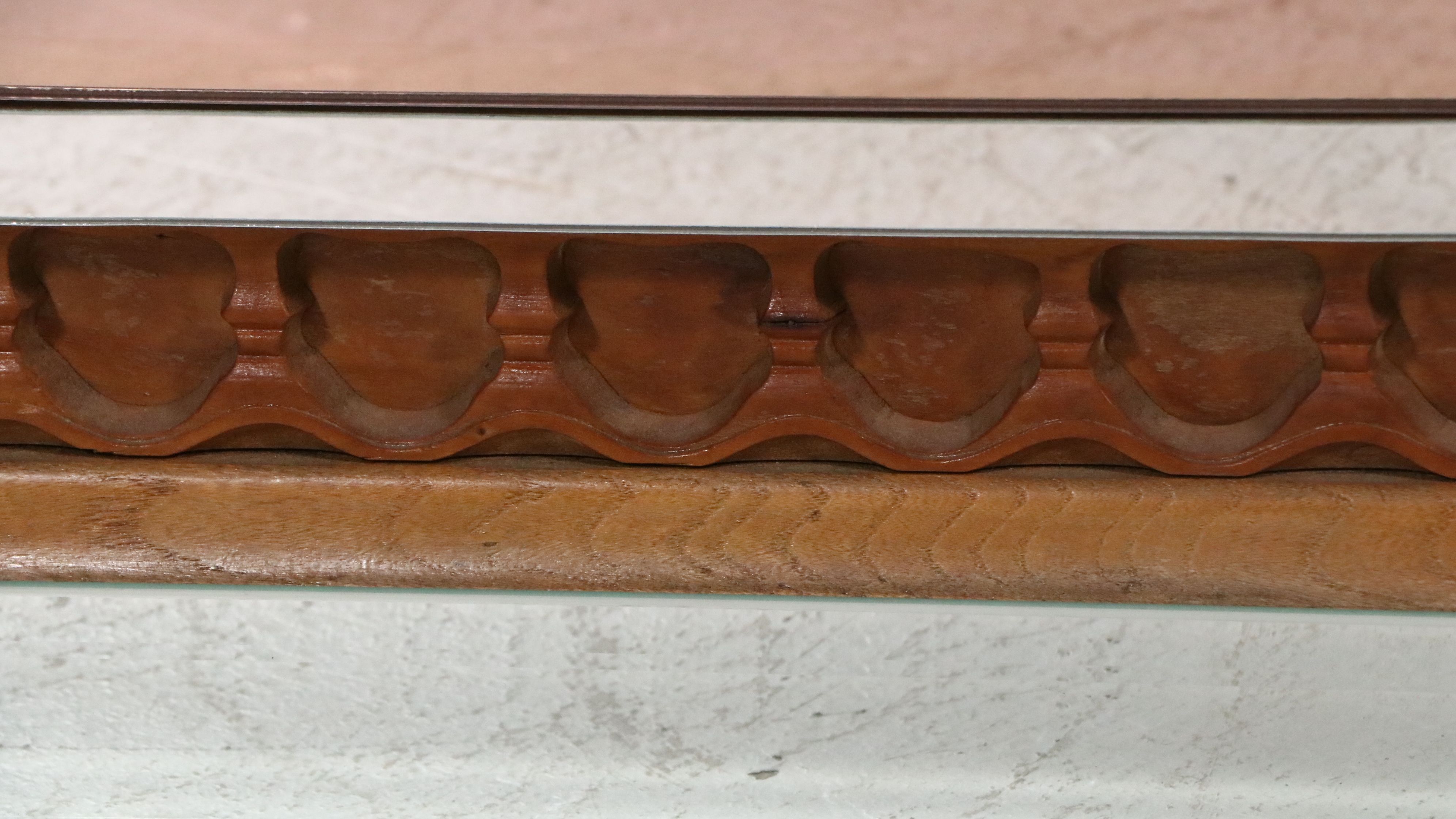 Hollywood Regency Mirrored Three-Drawer Chest