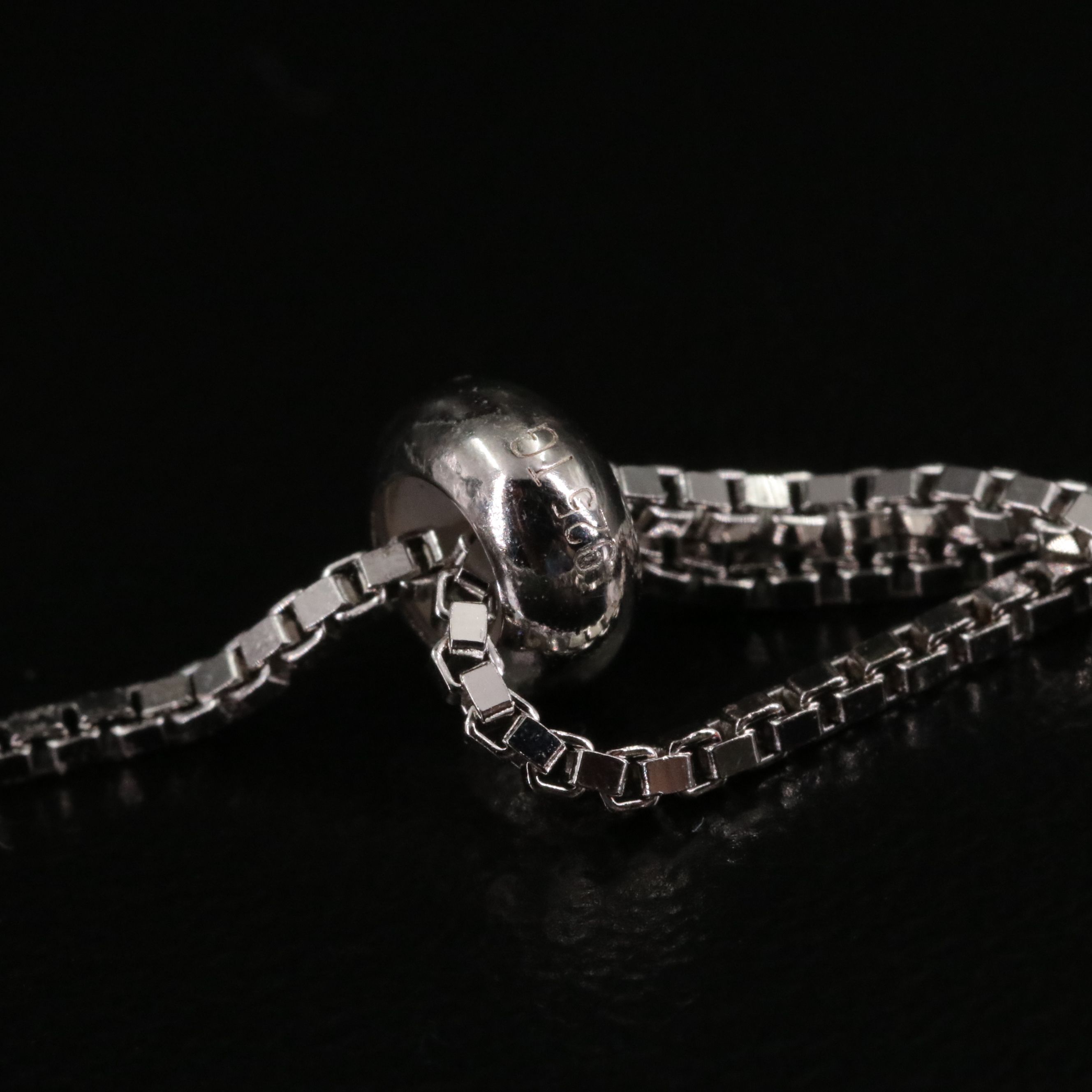 Sterling Evil Eye and Hamsa Bolo Bracelet with CZ