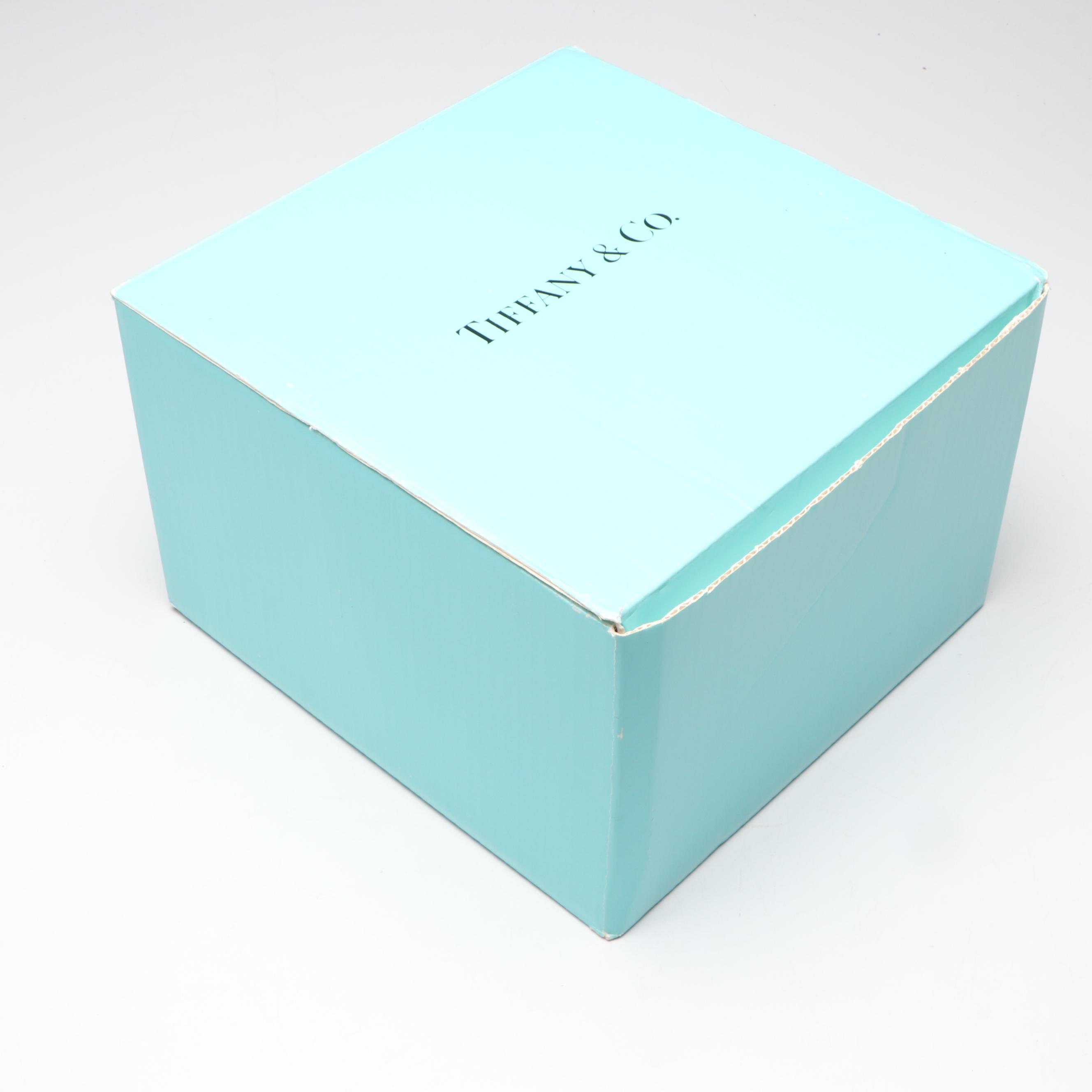 Tiffany & Co. "Quinto Centenario" Porcelain Salad or Dessert Plates, 1992-1993