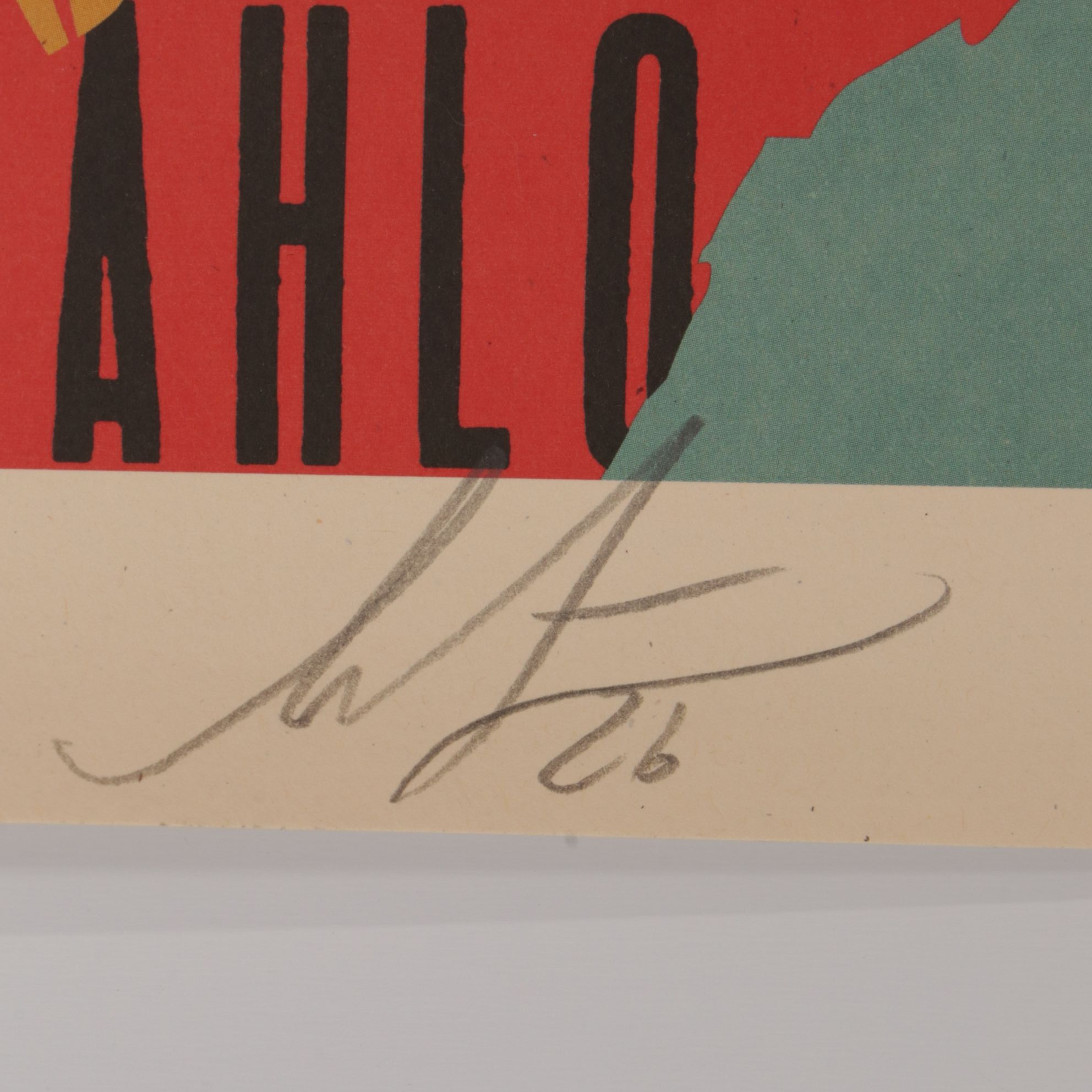 Shepard Fairey Offset Lithograph "The Woman Who Defeated Pain (Frida Kahlo)"