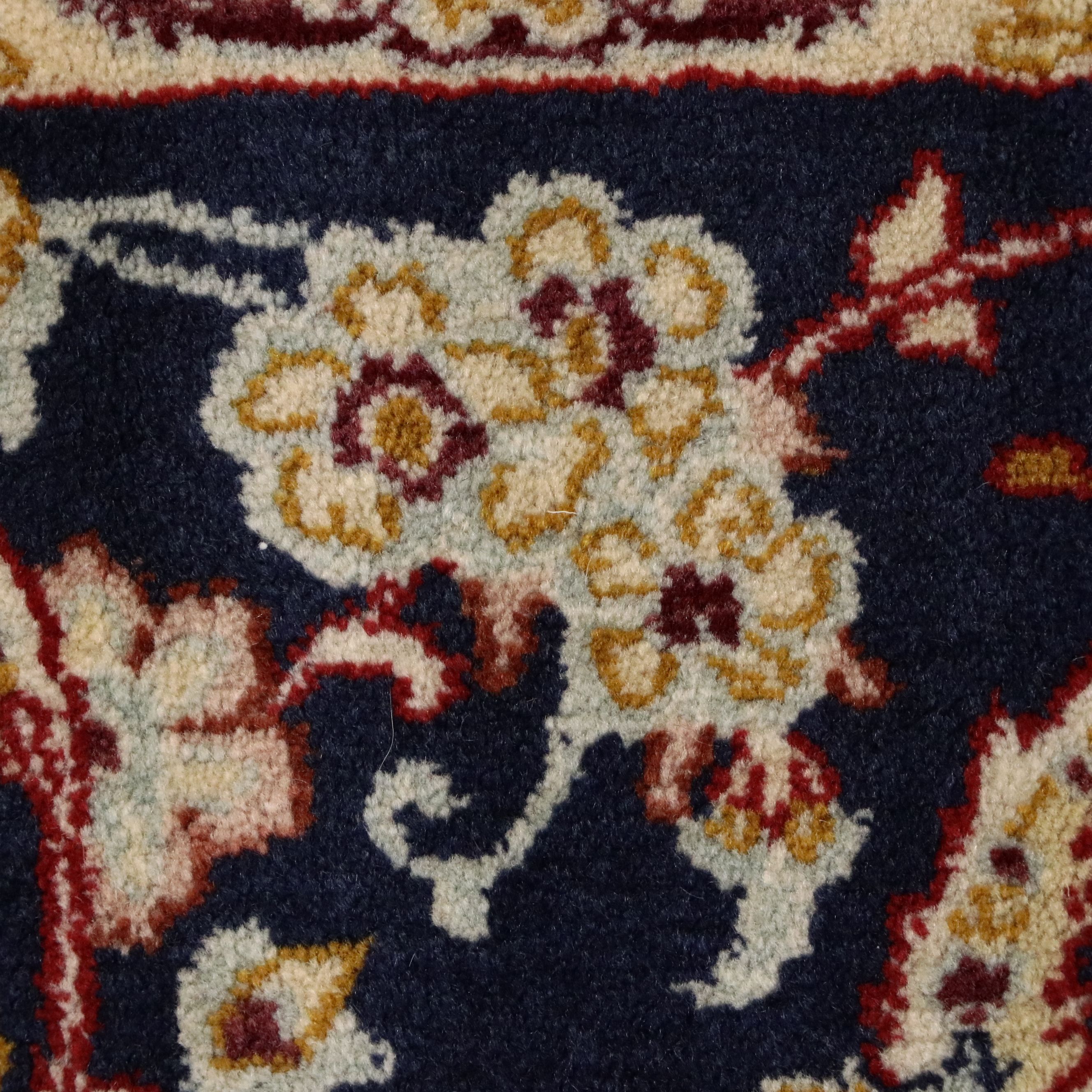 6'7 x 10'6 Hand-Knotted Persian Isfahan Area Rug