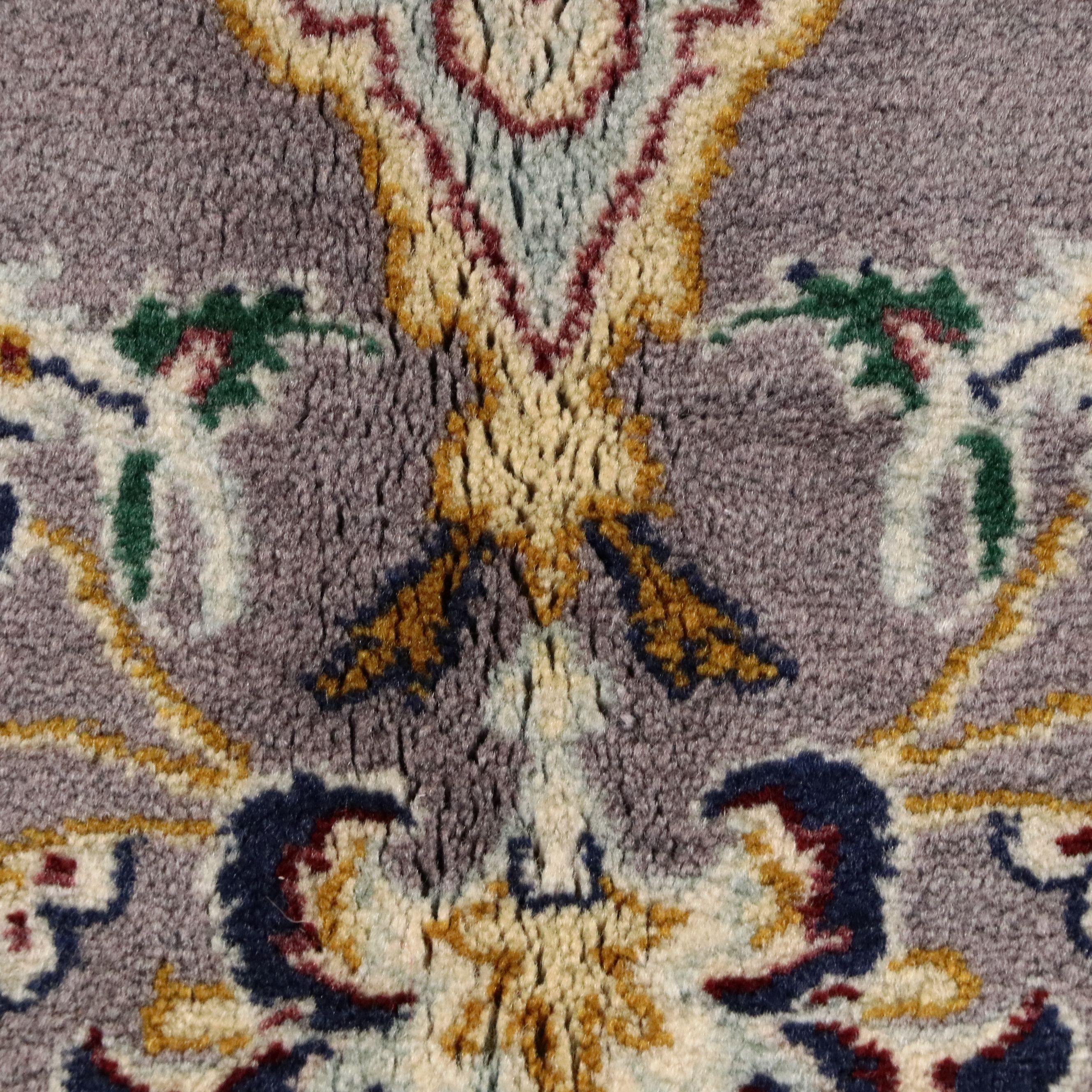 6'7 x 10'6 Hand-Knotted Persian Isfahan Area Rug