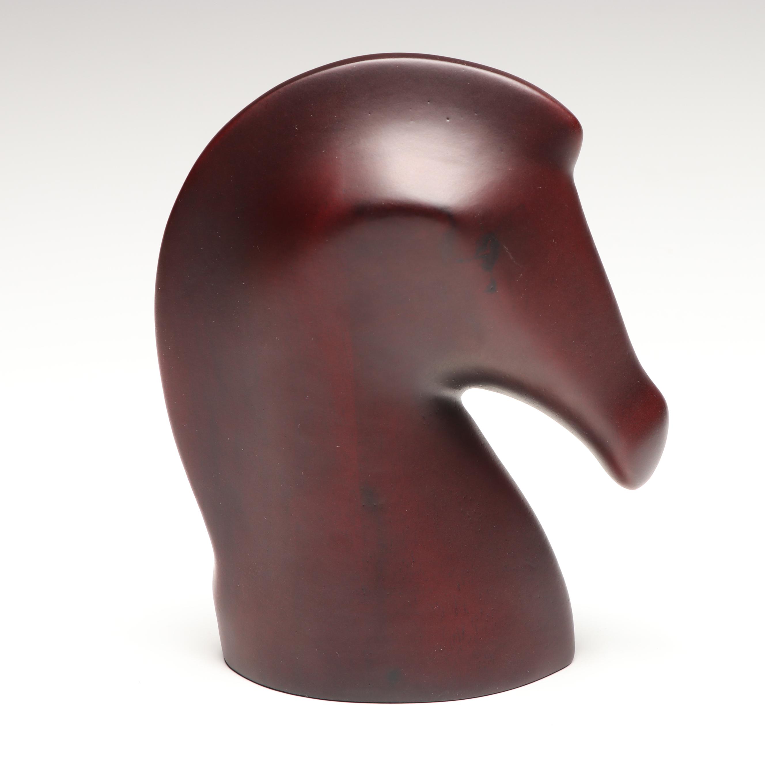 Hermès "Samarcande" Mahogany Paperweight