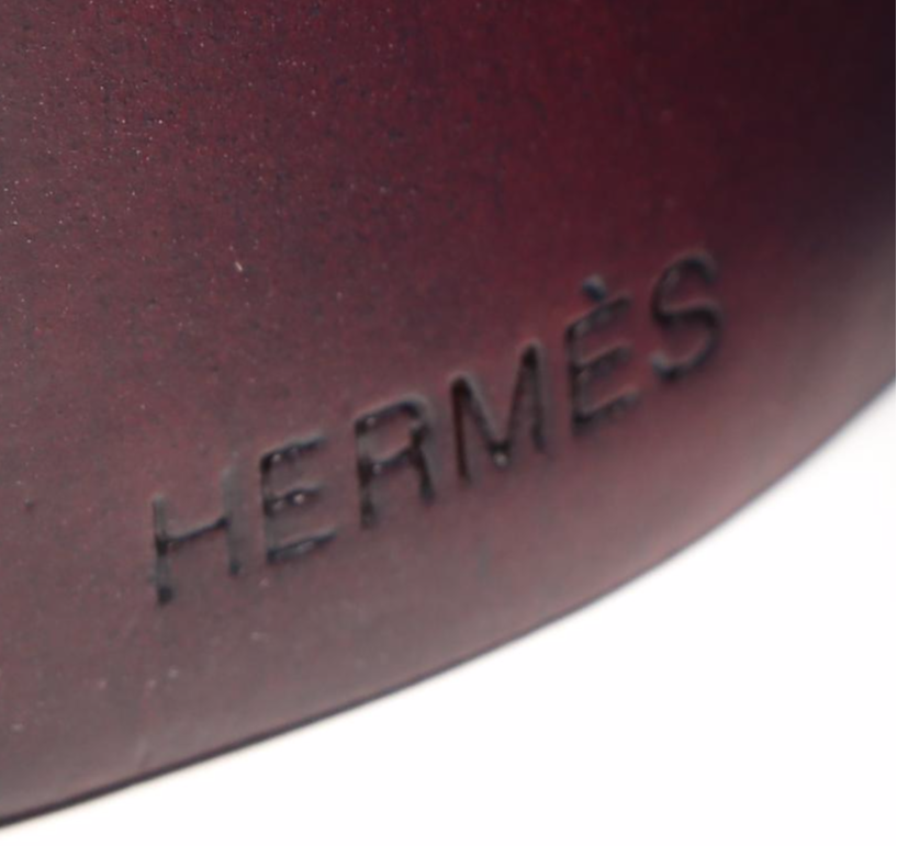 Hermès "Samarcande" Mahogany Paperweight